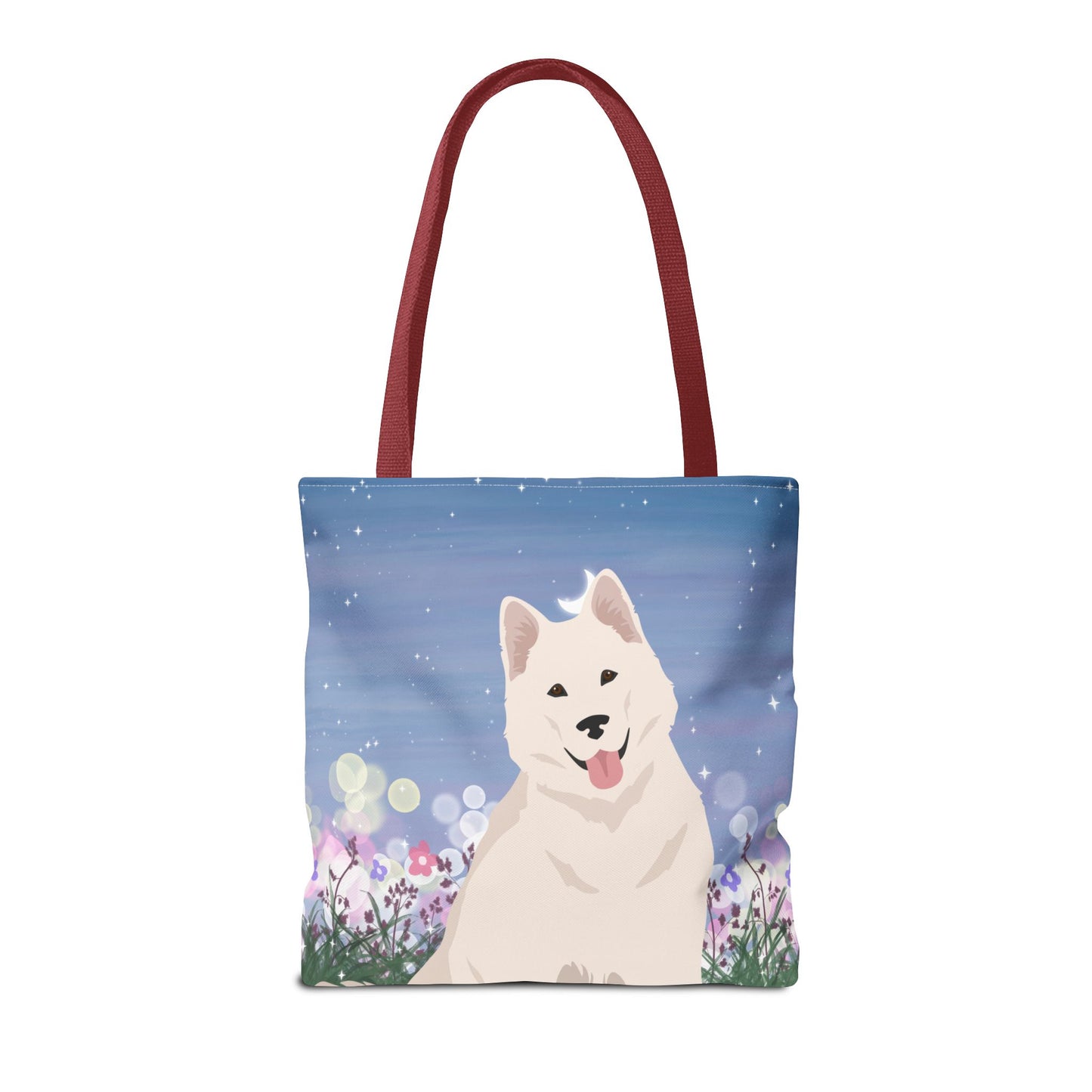 Alaskan Malamute Dog Tote Bag 16x16