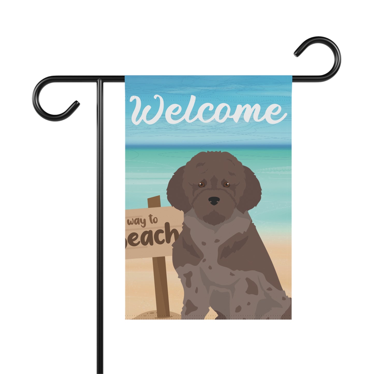 Lagotto Romagnolo Dog Garden Flag