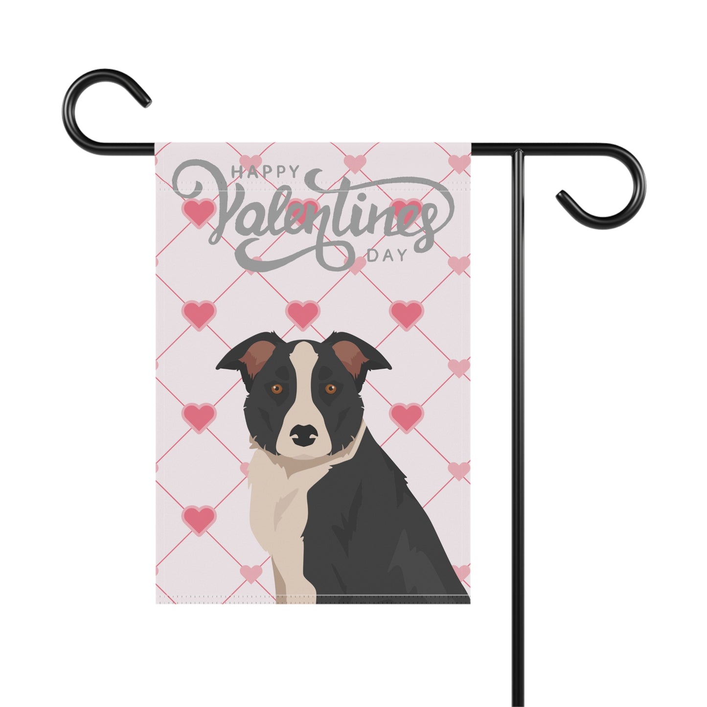 McNab Dog Valentines Day Garden Flag
