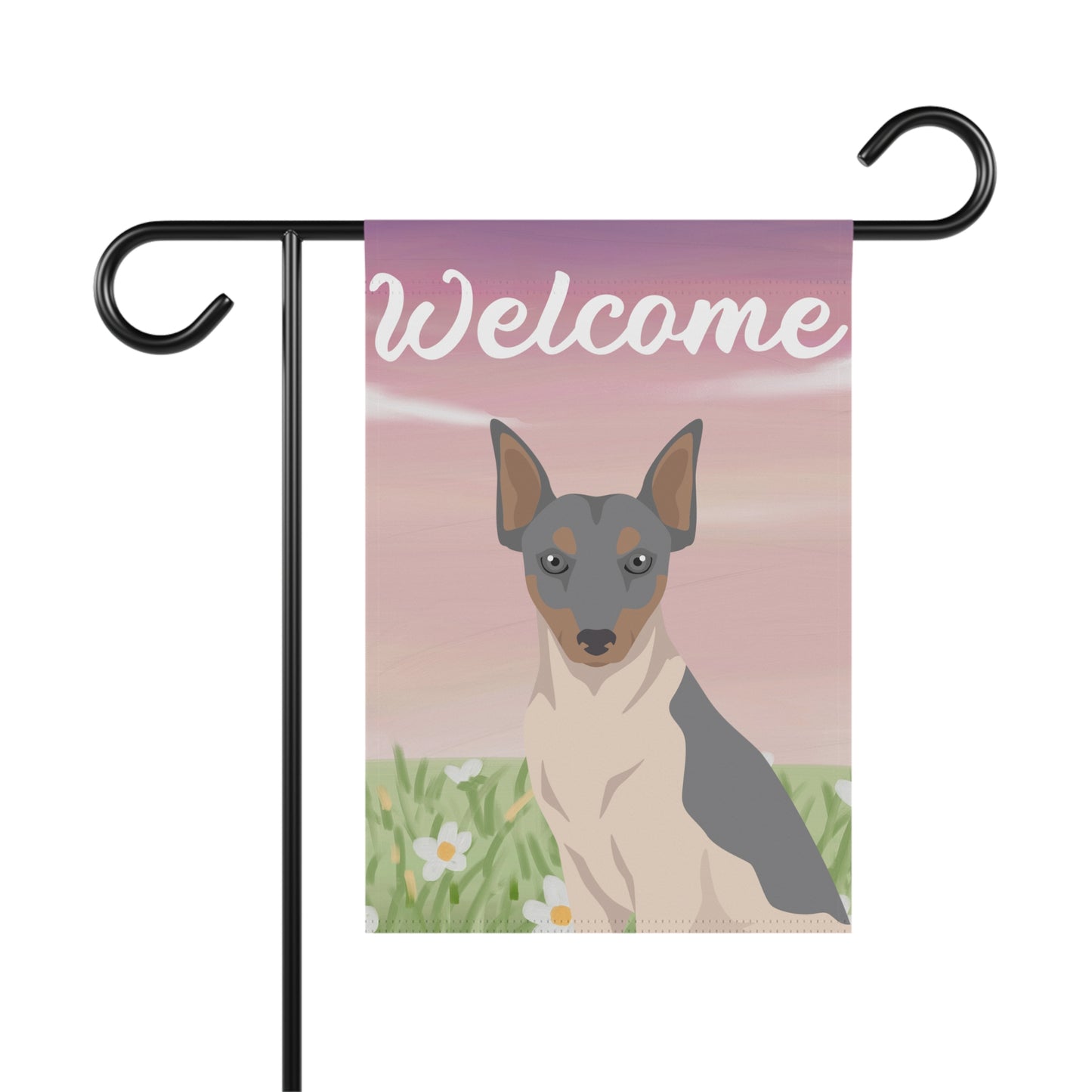 Brazilian Terrier Dog Welcome Garden Flag