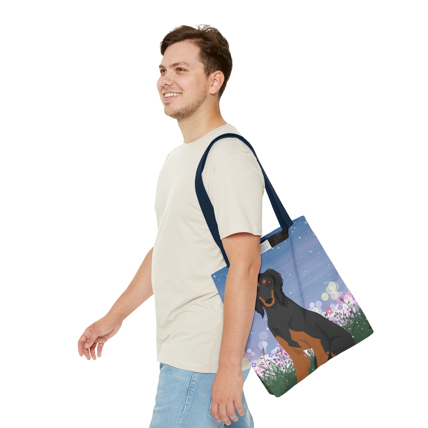 Saluki Dog Tote Bag 16x16