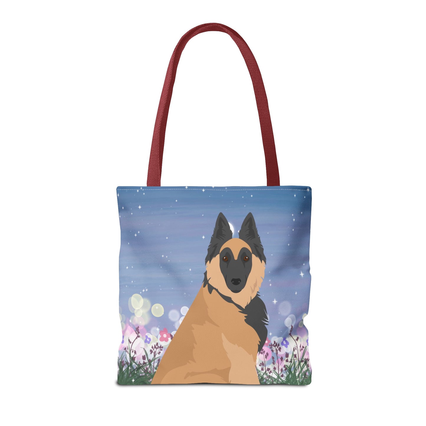 Belgian Tervuren Dog Tote Bag 16x16