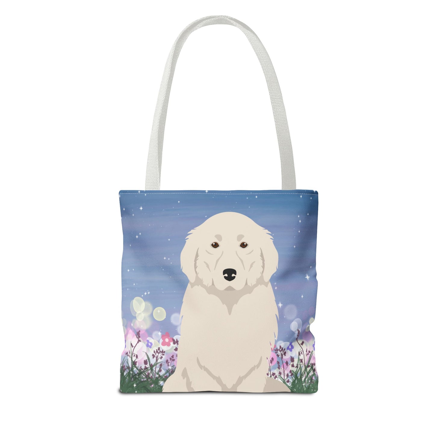 Great Pyrenees Dog Tote Bag 13x13