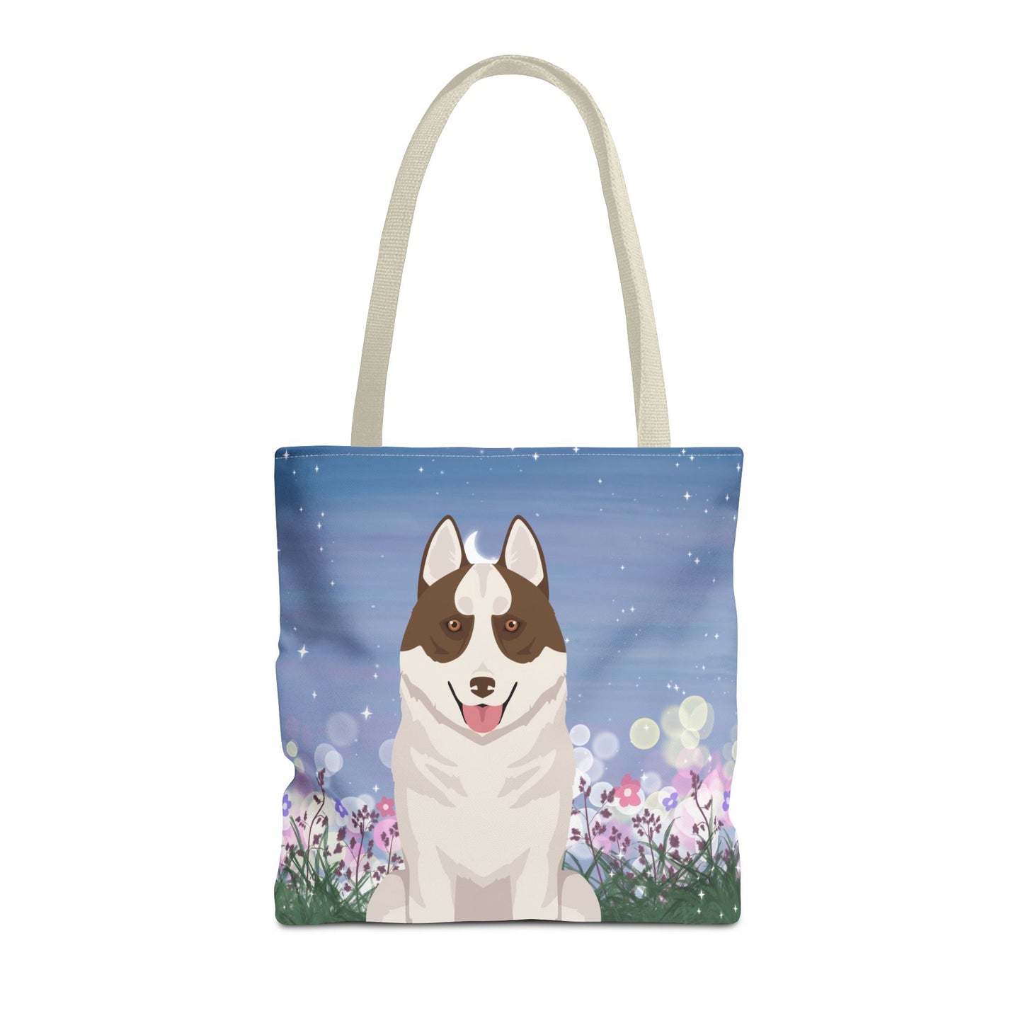 Siberian Husky Dog Tote Bag 16x16