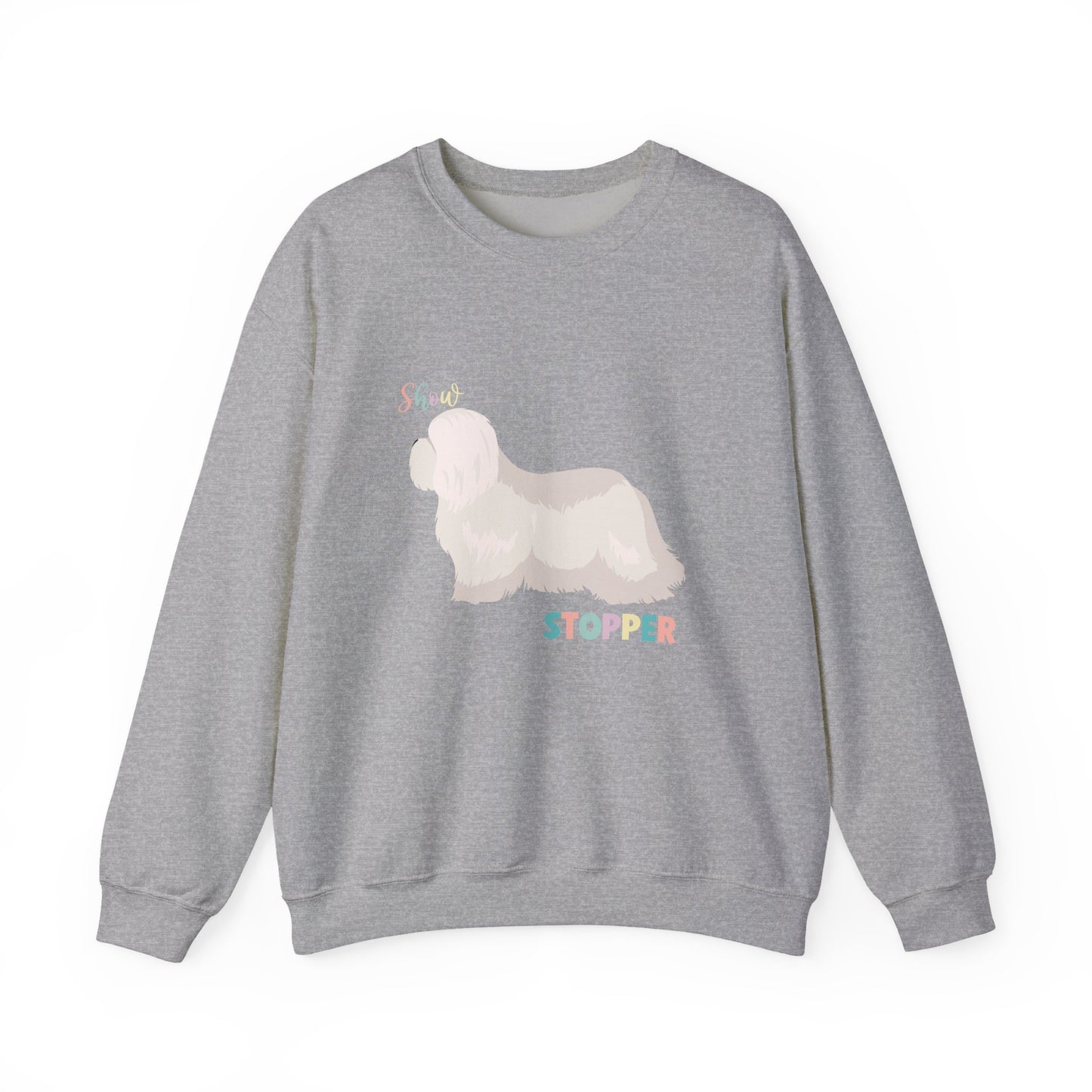 Coton De Tulear Dog Unisex Heavy Blend Crewneck Sweatshirt