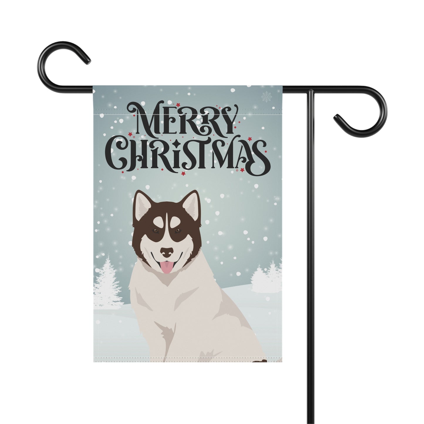 Canadian Inuit Dog Garden Flag