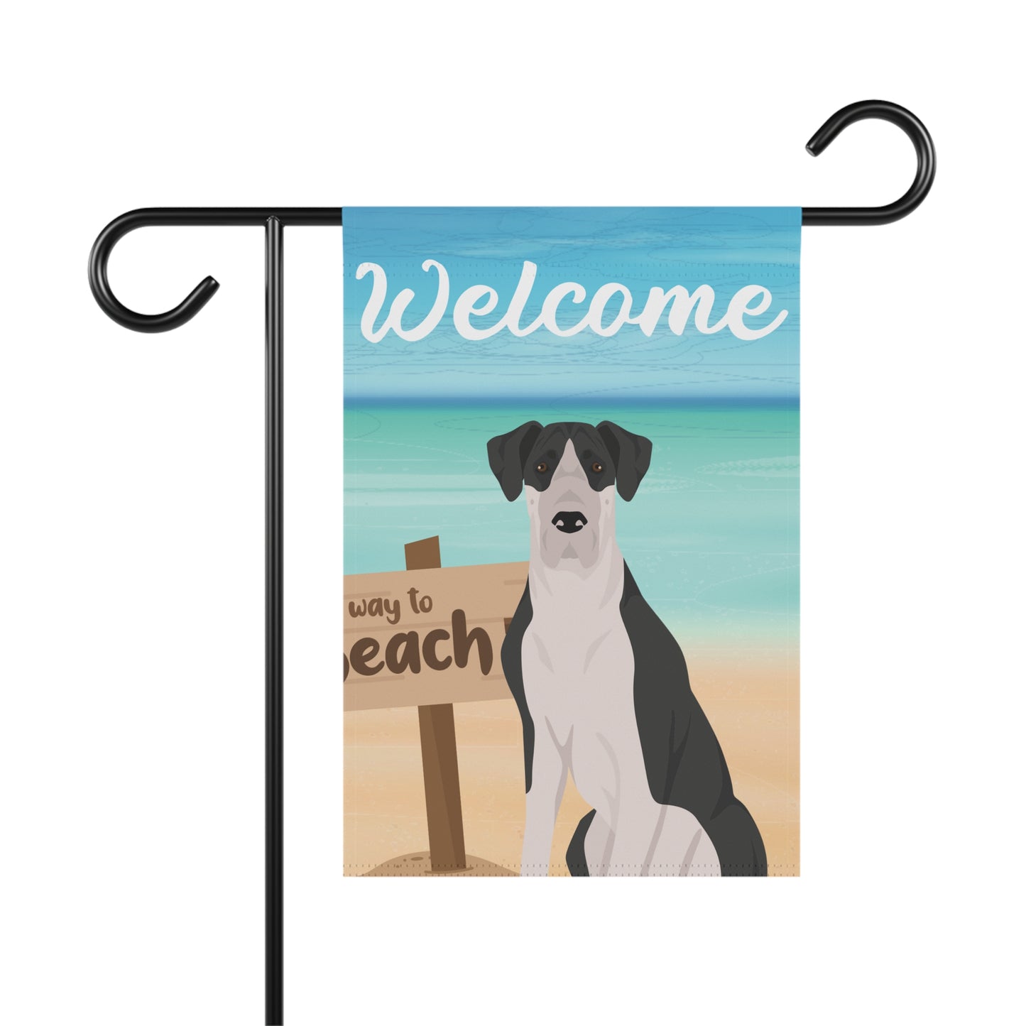 Great Dane Dog Garden Flag