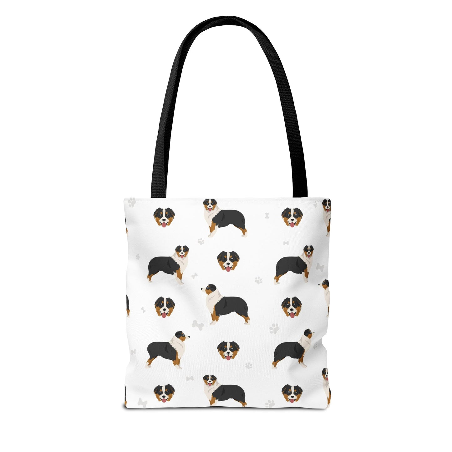 Australian Shepherd Dog Tote Bag, Aussie Dog Mom Gift