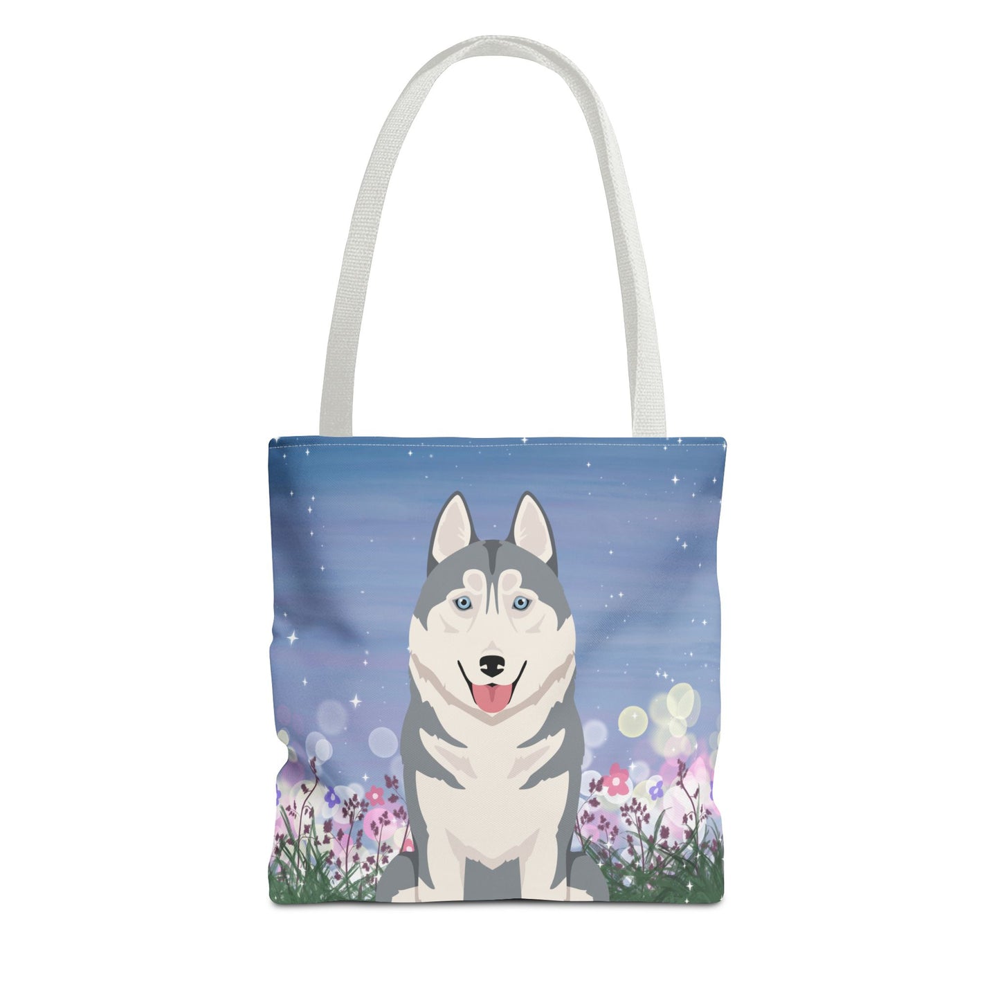 Siberian Husky Dog Tote Bag 13x13