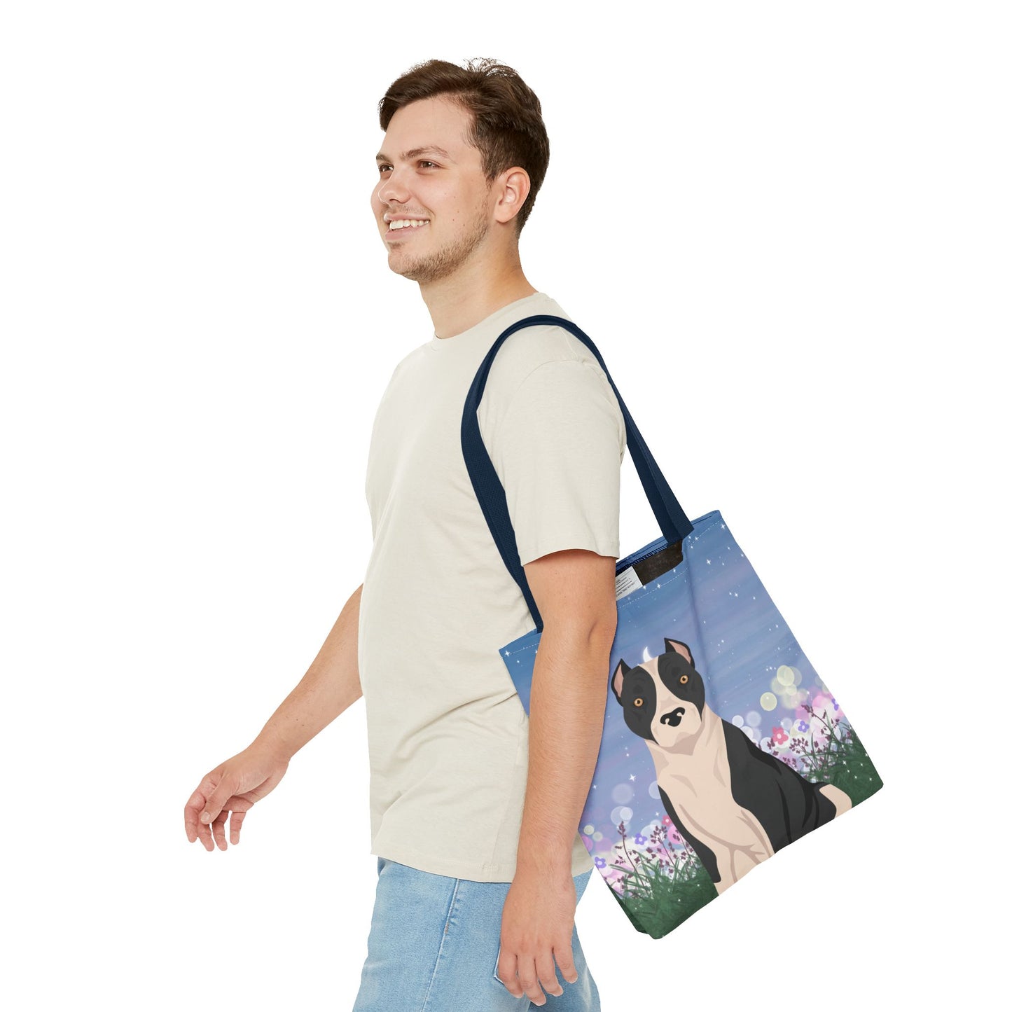 American Staffordshire Terrier Dog Tote Bag 16x16