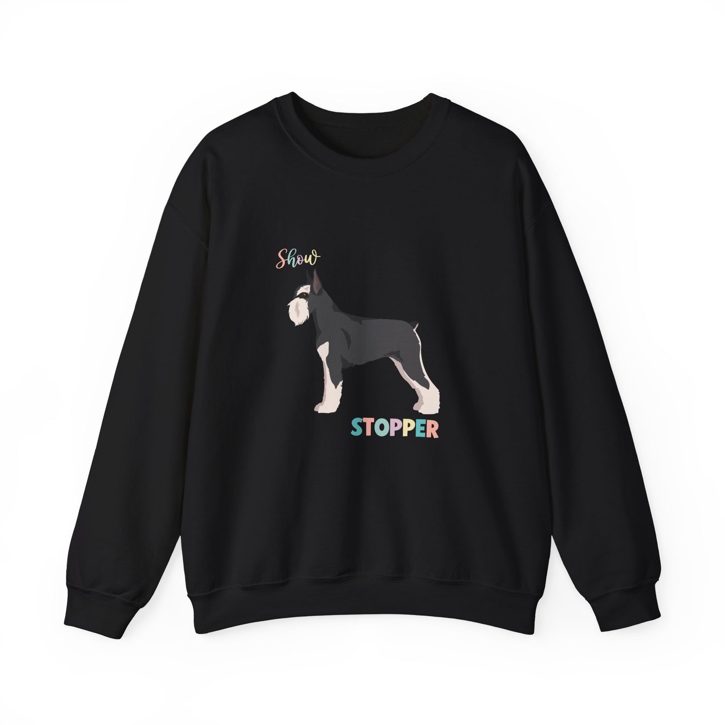 Schnauzer Dog Unisex Heavy Blend Crewneck Sweatshirt