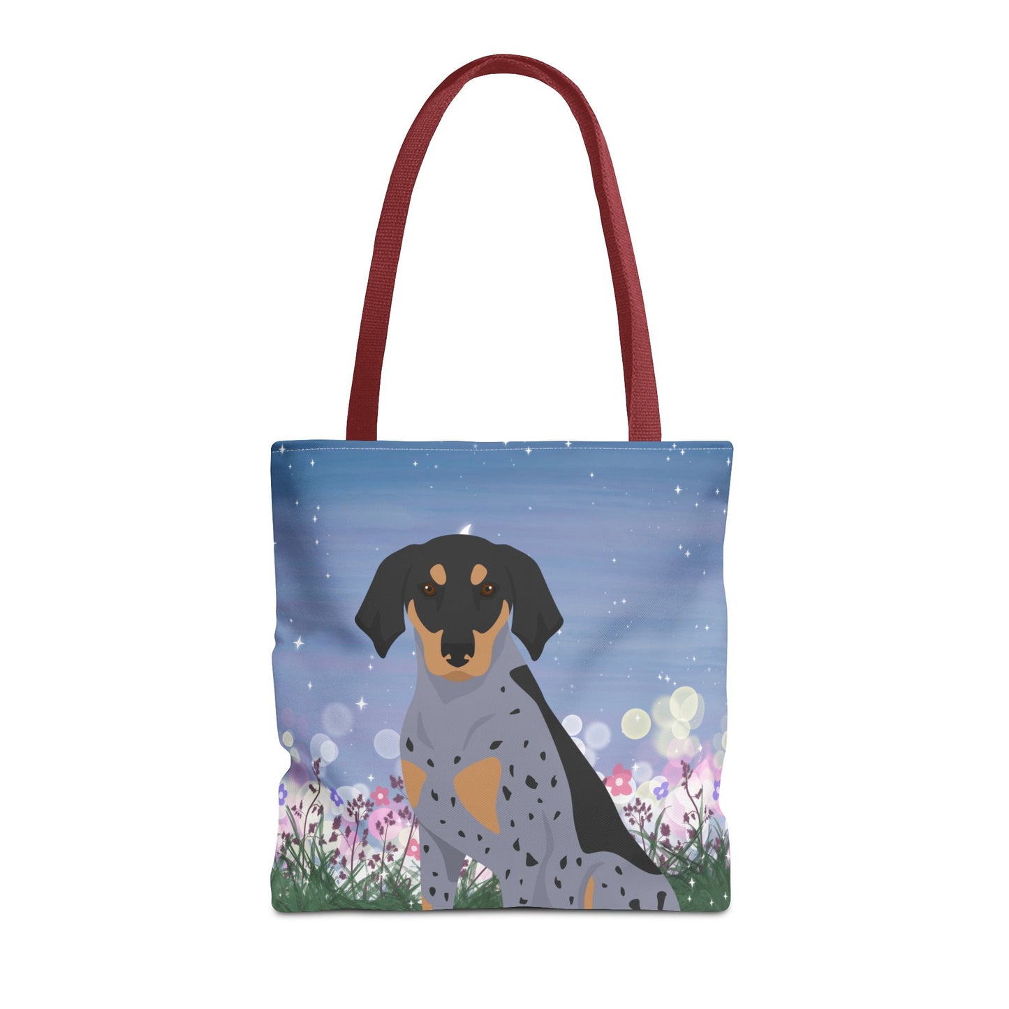 Bluetick Coonhound Dog Tote Bag 16x16