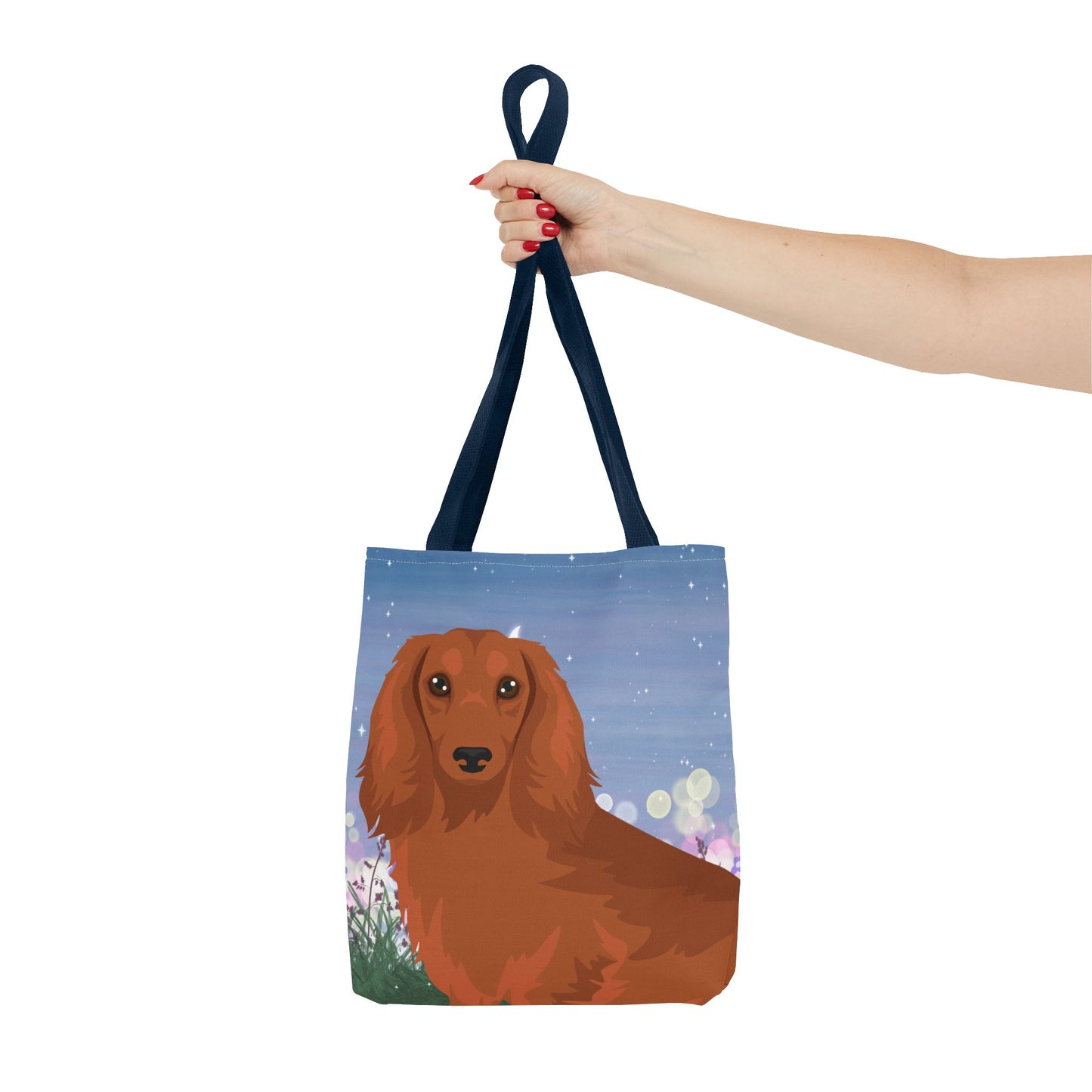 Dachshund Dog Tote Bag 13x13