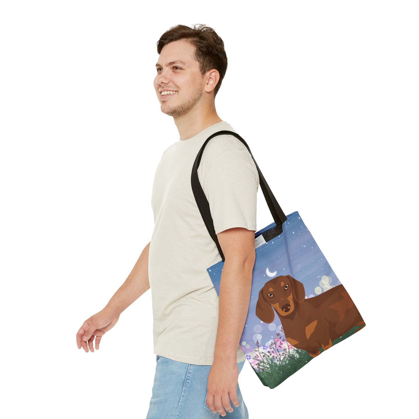 Dachshund Dog Tote Bag 16x16