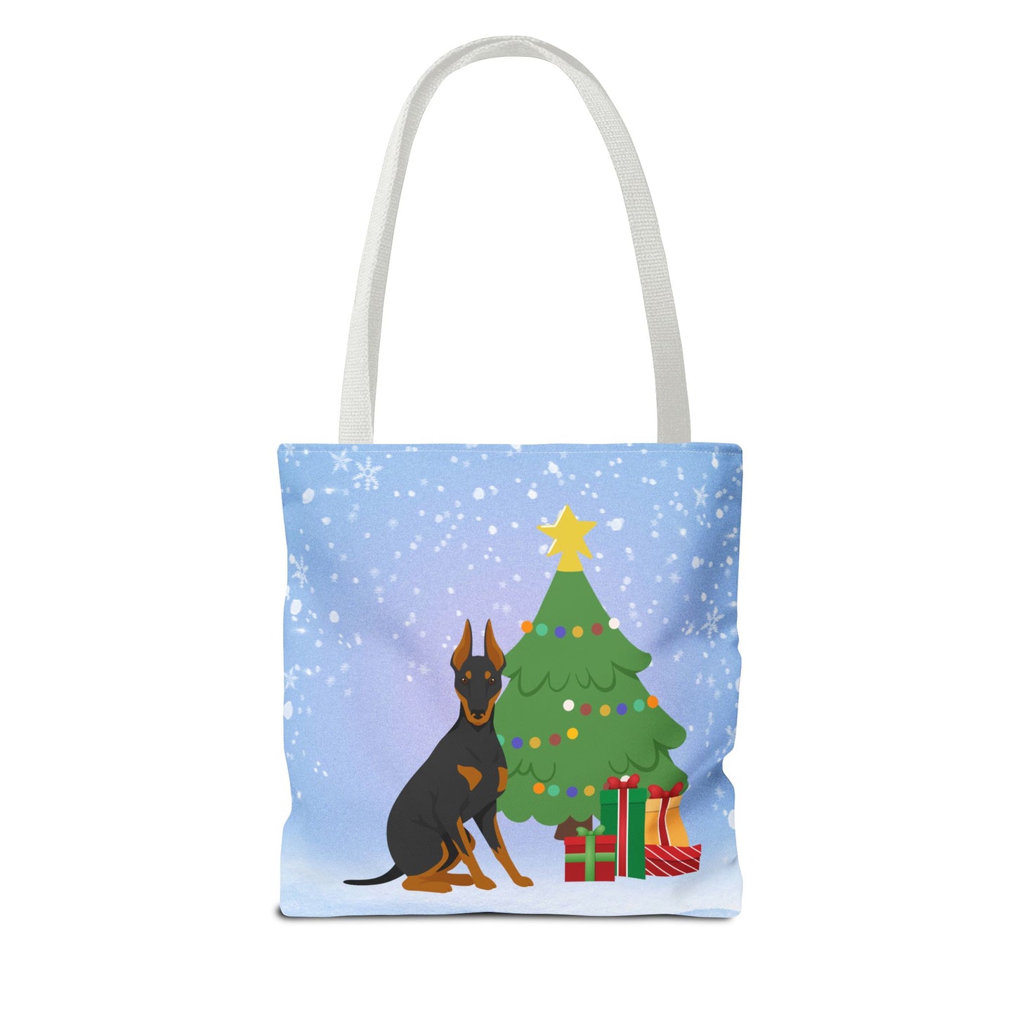 Manchester Terrier Dog Tote Bag, Dog Mom Gift