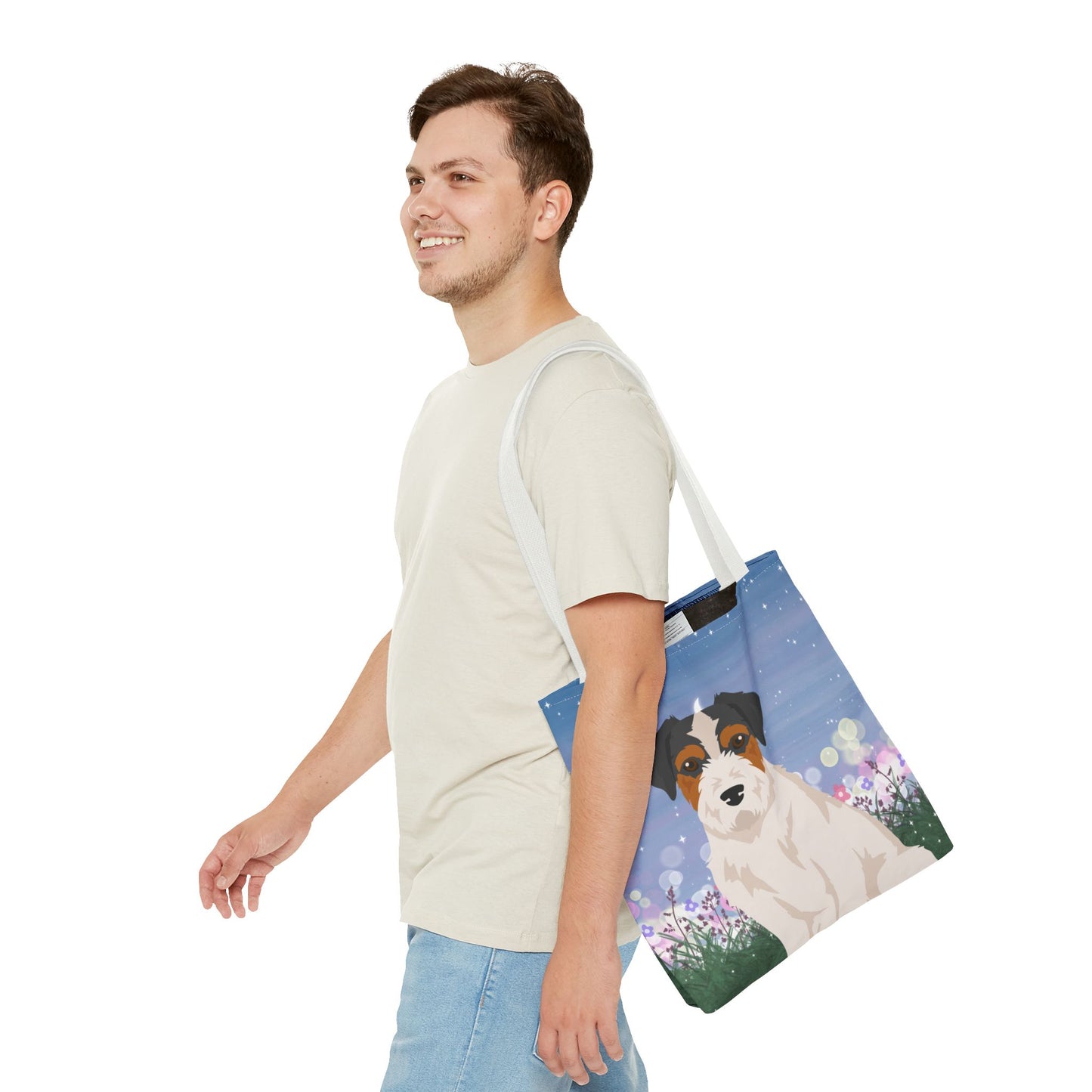 Jack Russell Terrier Dog Tote Bag 16x16