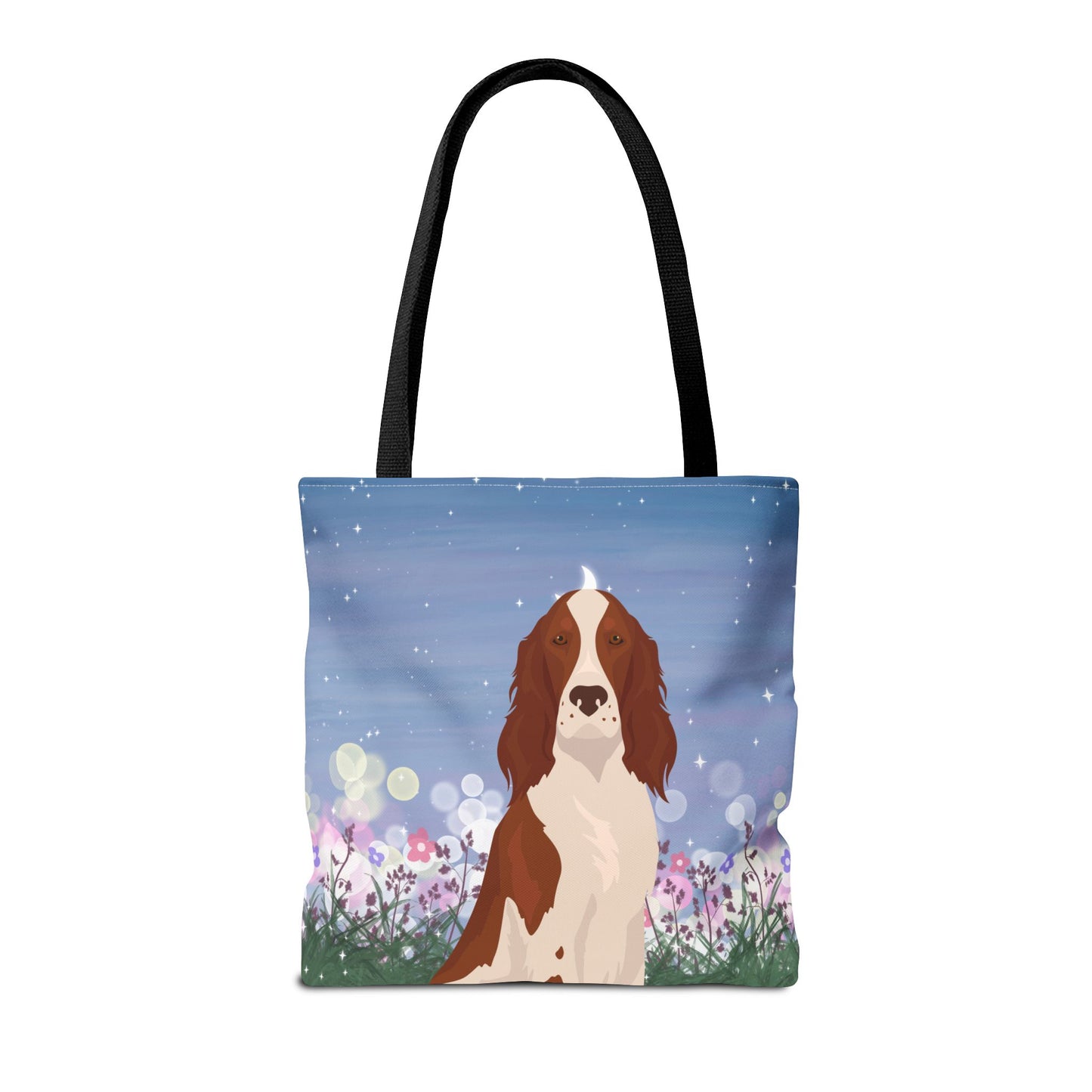 Irish R&W Setter Dog Tote Bag 16x16