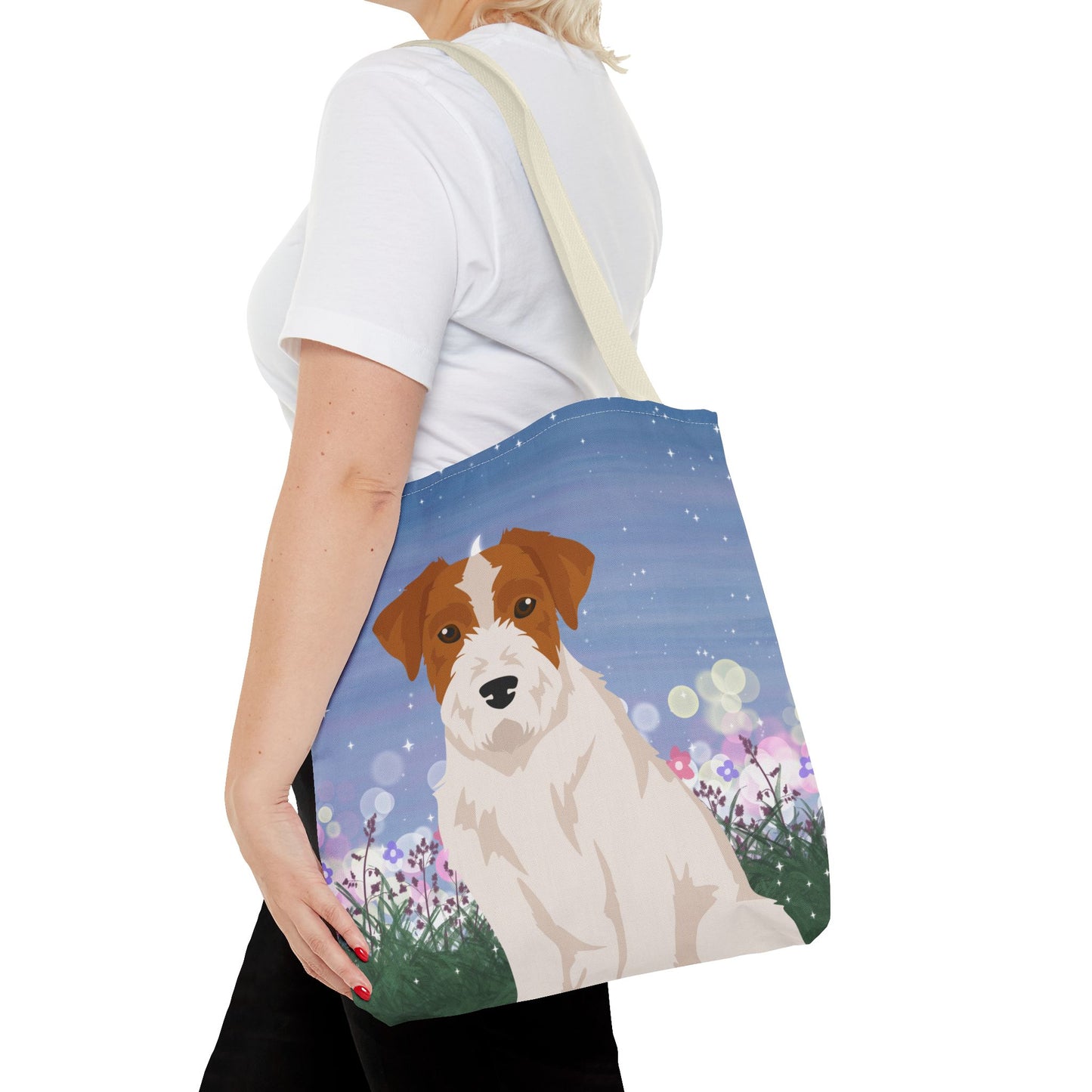 Jack Russell Terrier Dog Tote Bag 16x16