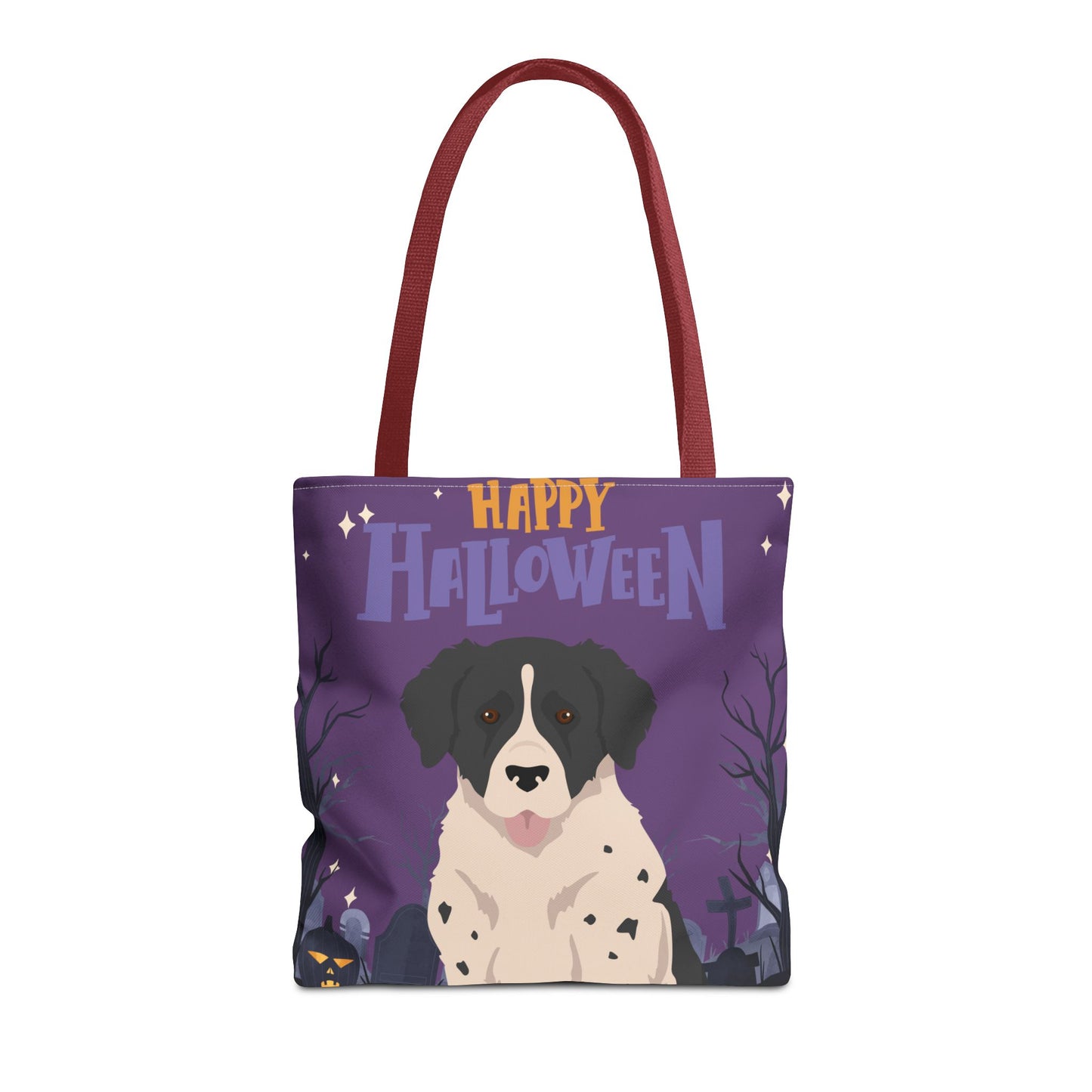 Wetterhoun Dog Happy Halloween Tote Bag 16x16