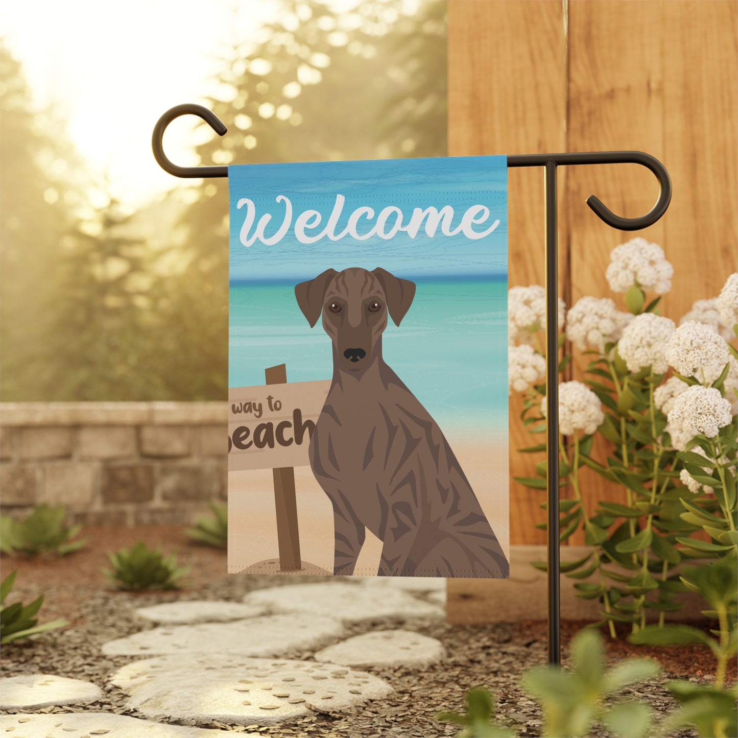 Sloughi Dog Garden Flag