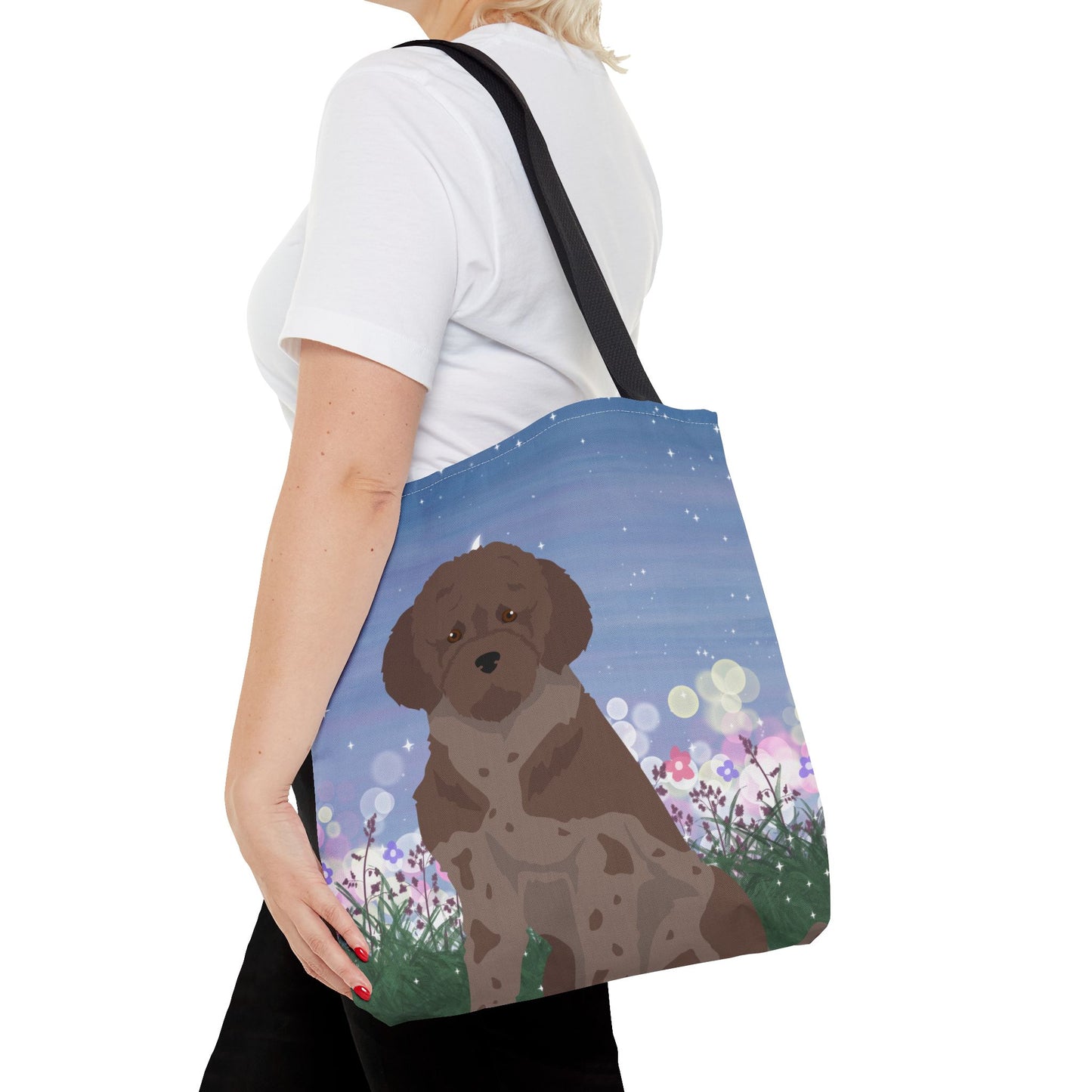 Lagotto Roagnolo Dog Tote Bag 16x16