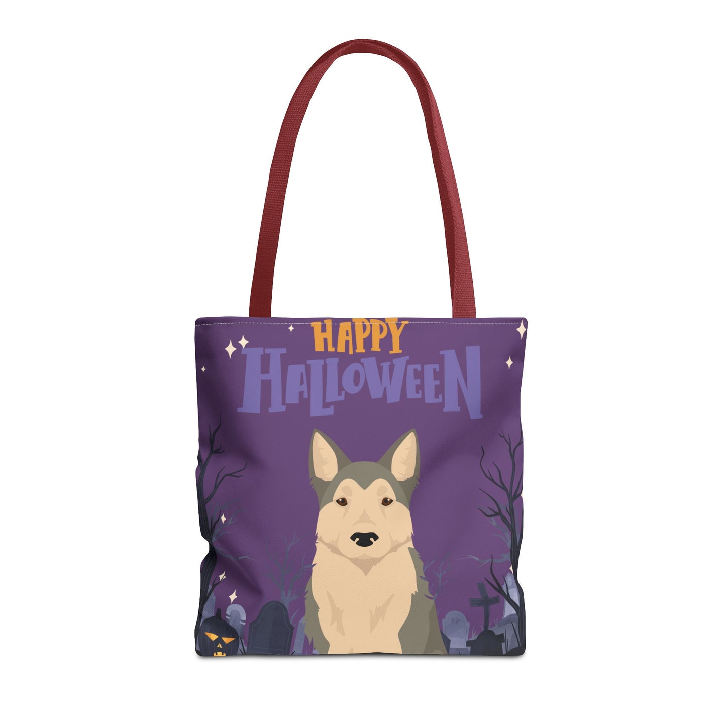 West Siberian Laika Dog Happy Halloween Tote Bag 16x16
