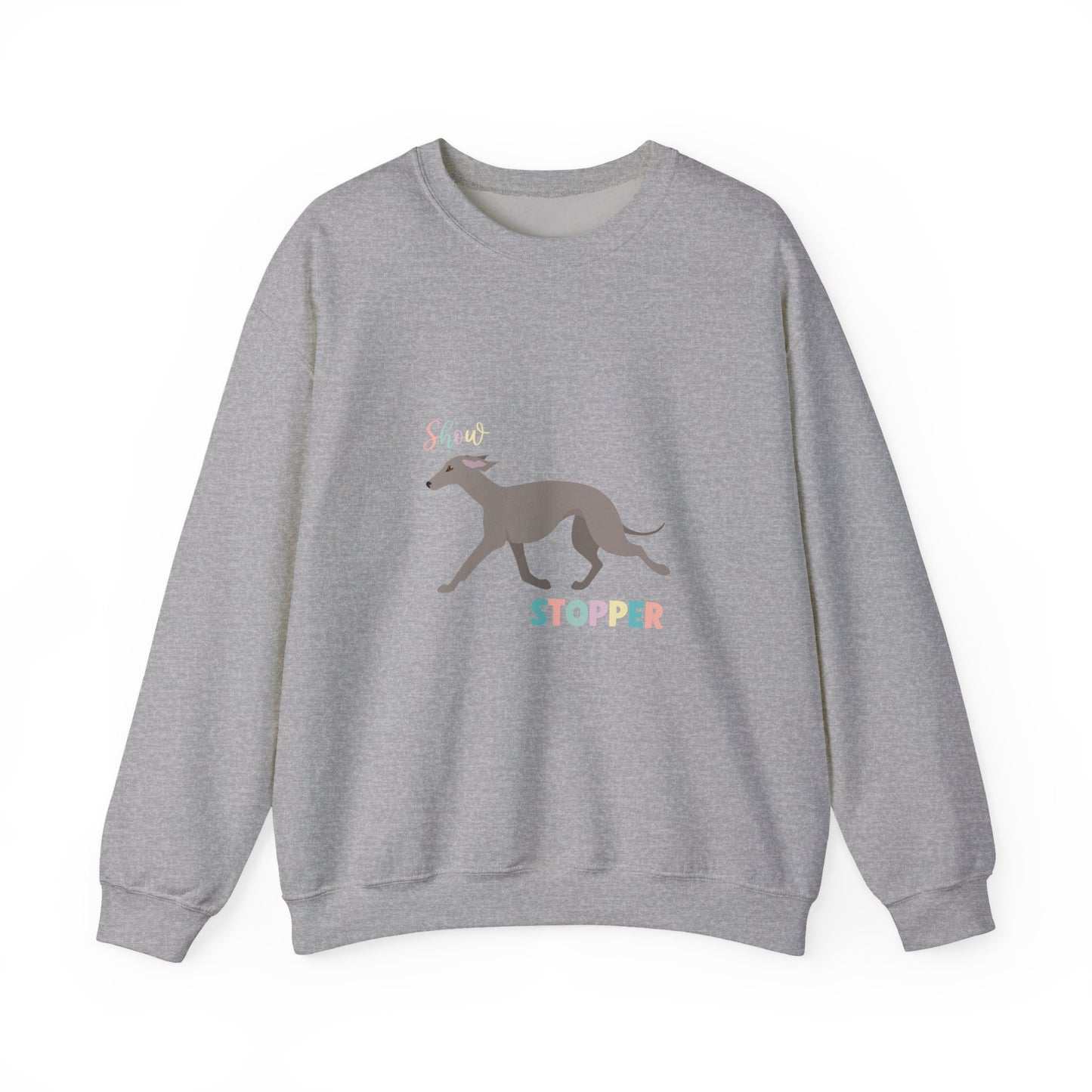Italian Greyhound Dog Unisex Heavy Blend Crewneck Sweatshirt
