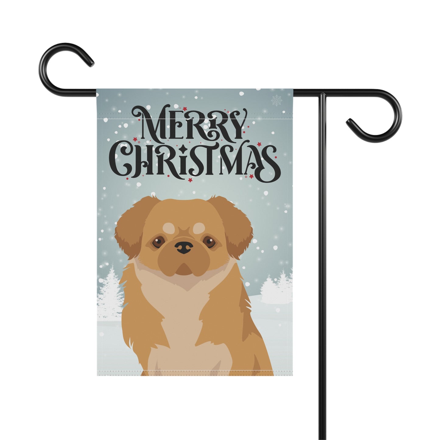 Tibetan Spaniel Dog Garden Flag