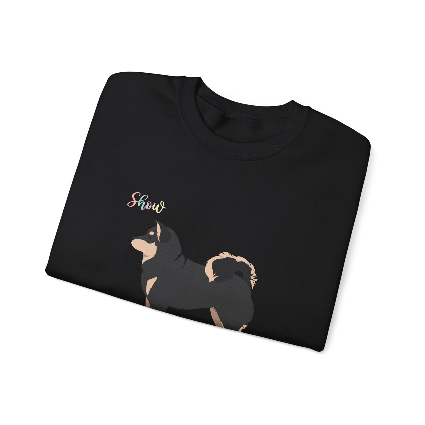 Shiba Inu Dog Unisex Heavy Blend Crewneck Sweatshirt