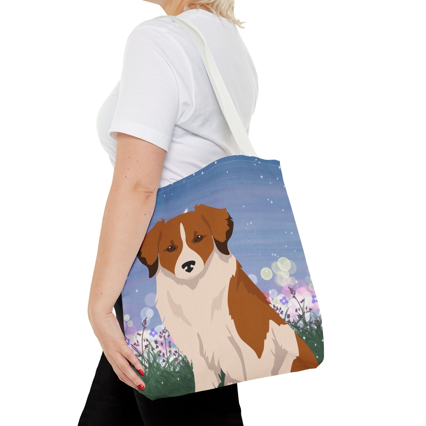 Kromfohrlander Dog Tote Bag 16x16