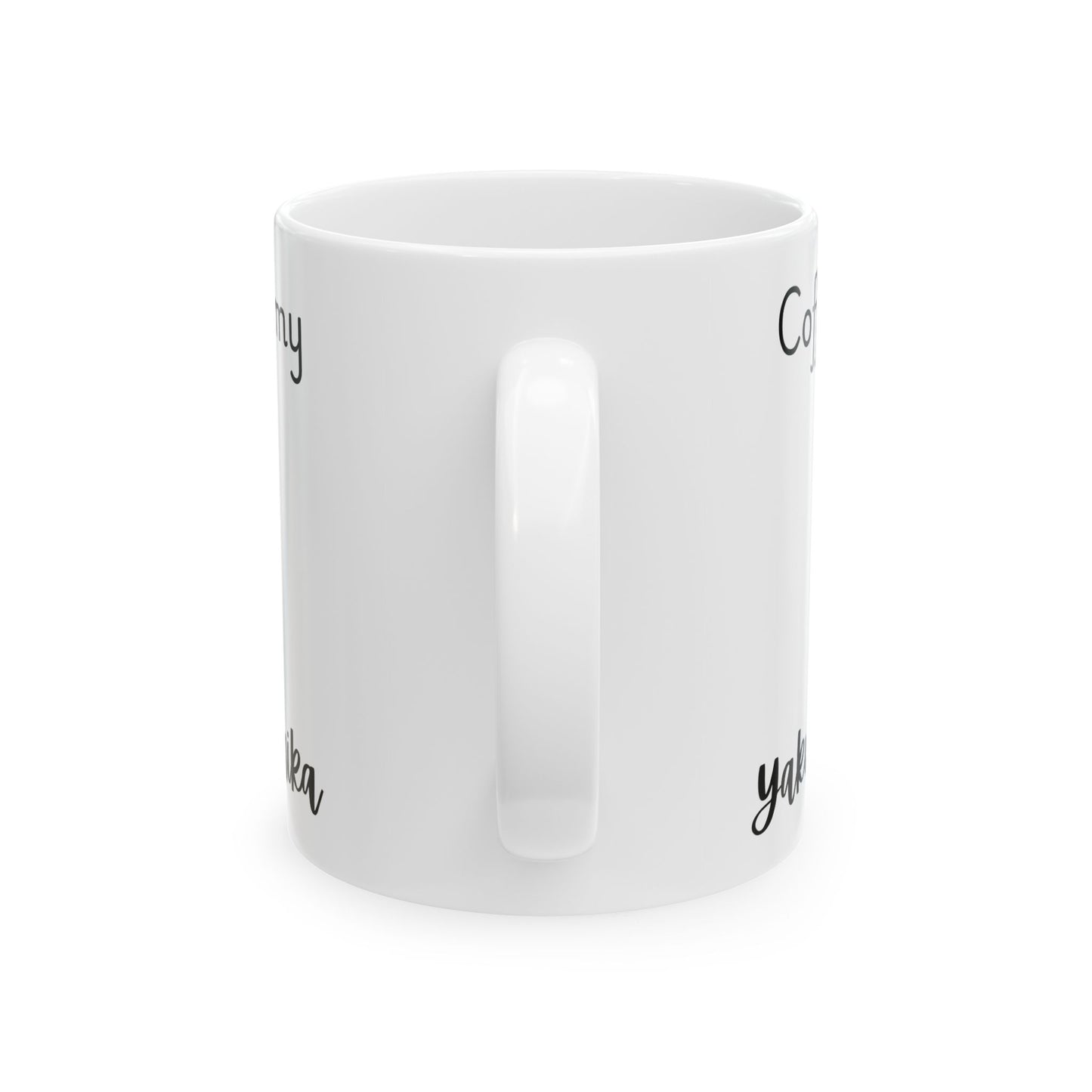 Coffee and My Yakutian Laika Ceramic Mug | Dog Lover Gift, Pet Owner Cup, Cute Mug for Dog Moms, Funny Mug for Coffee Lovers