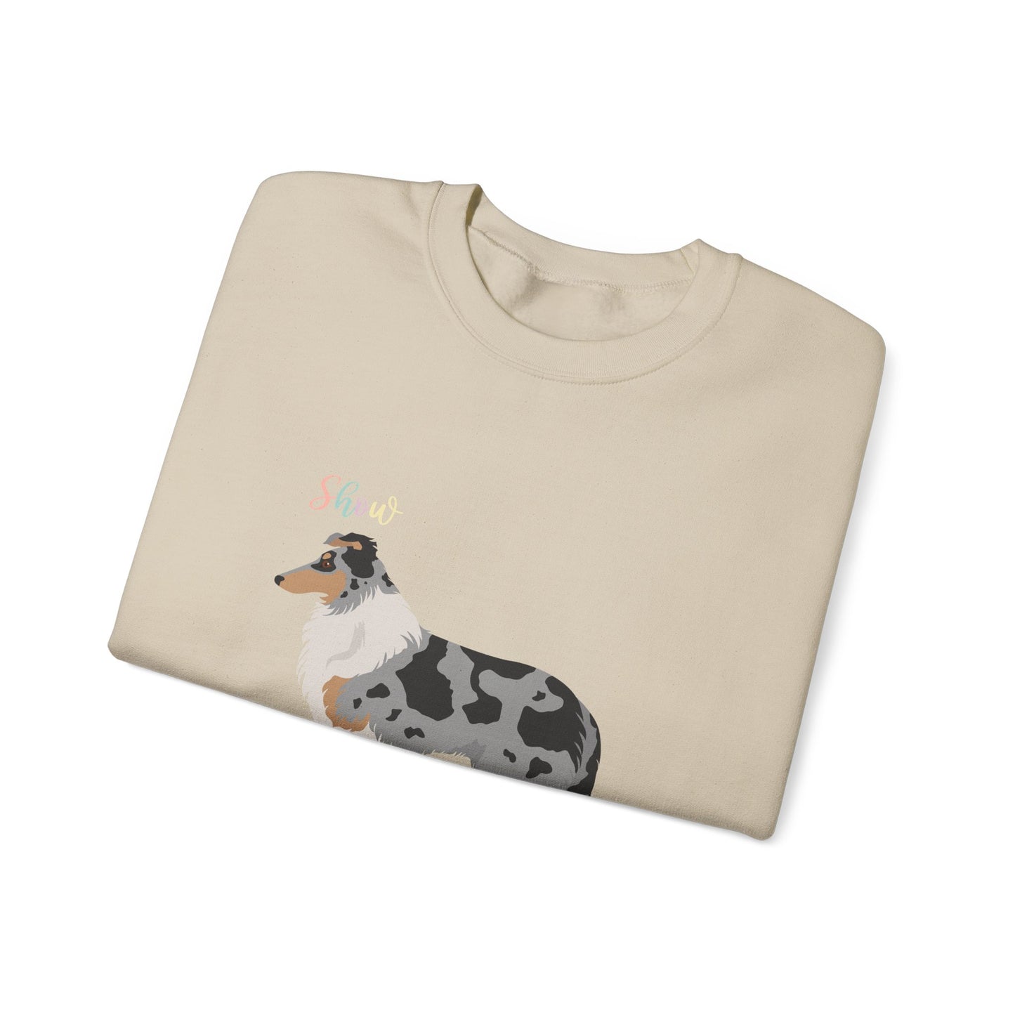 Collie Dog Unisex Heavy Blend Crewneck Sweatshirt
