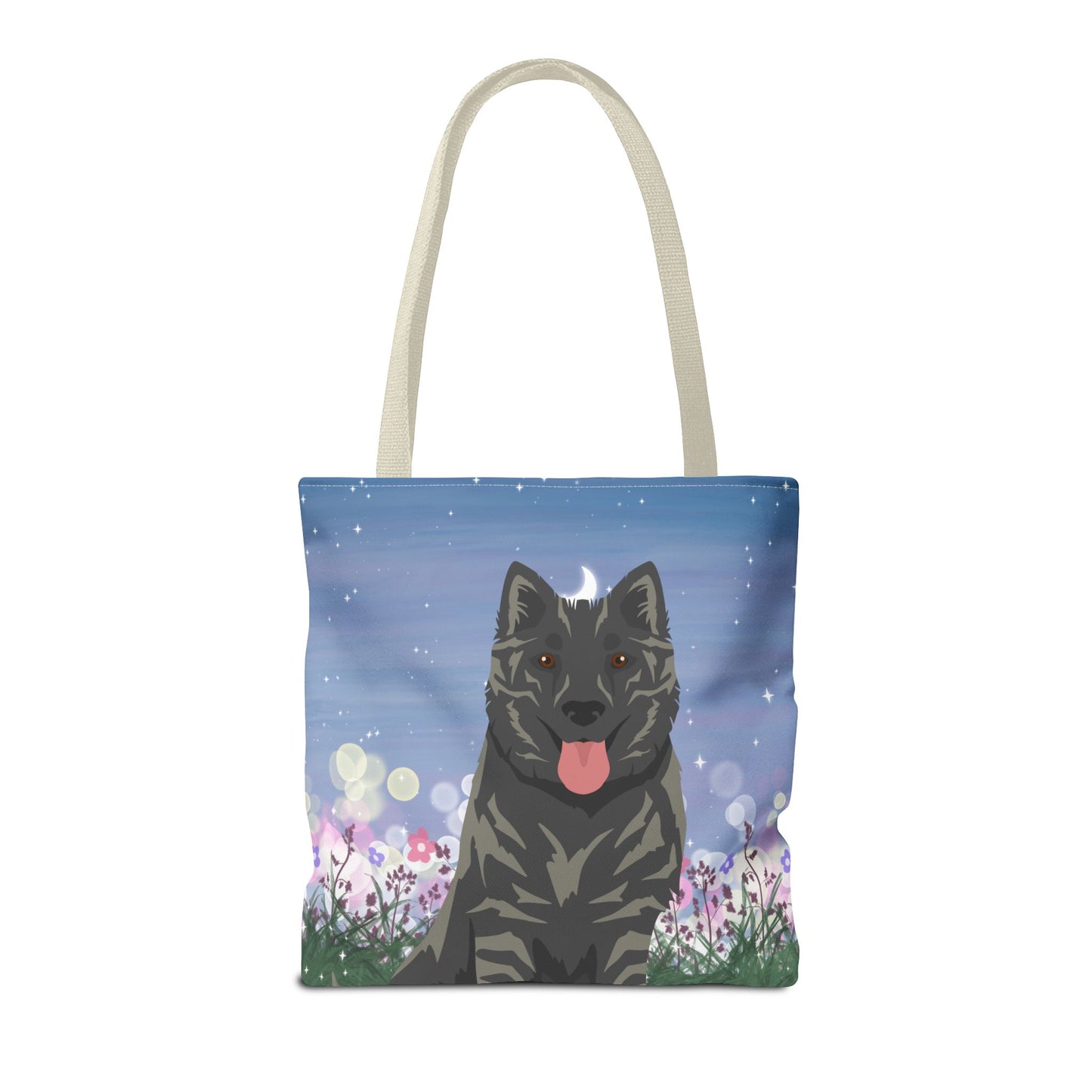 Kintamani Bail Dog Tote Bag 16x16