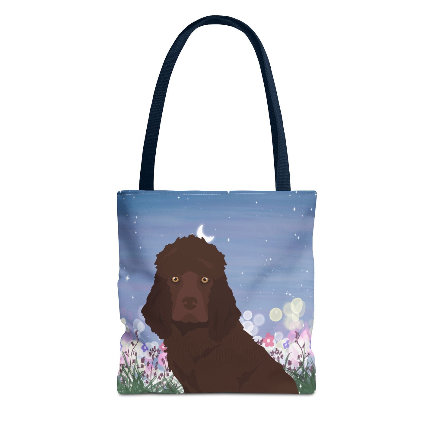 Irish Water Spaniel Dog Tote Bag 13x13