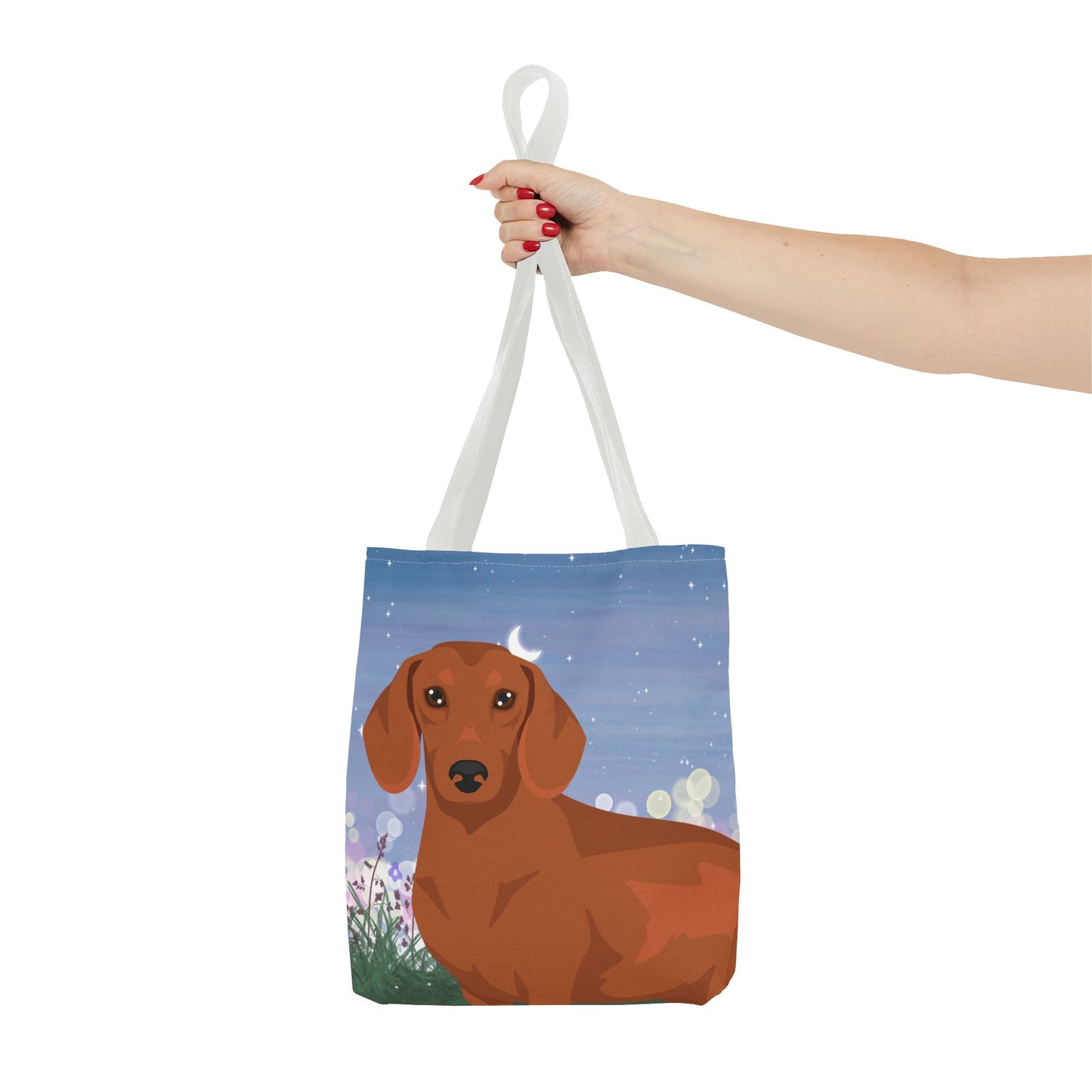 Dachshund Dog Tote Bag 13x13