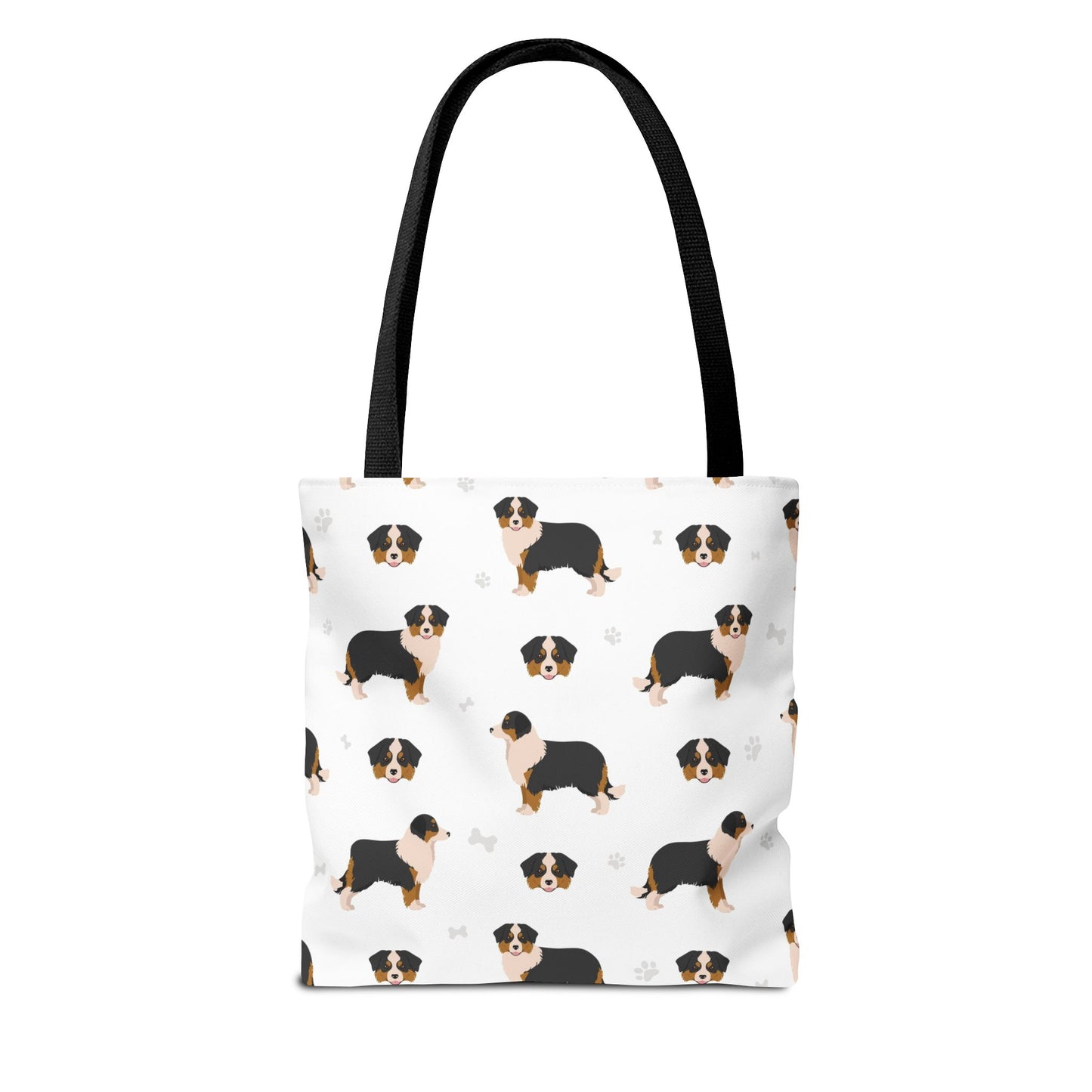 Miniature Australian Shepherd Dog Tote Bag, Aussie Dog Mom Gift