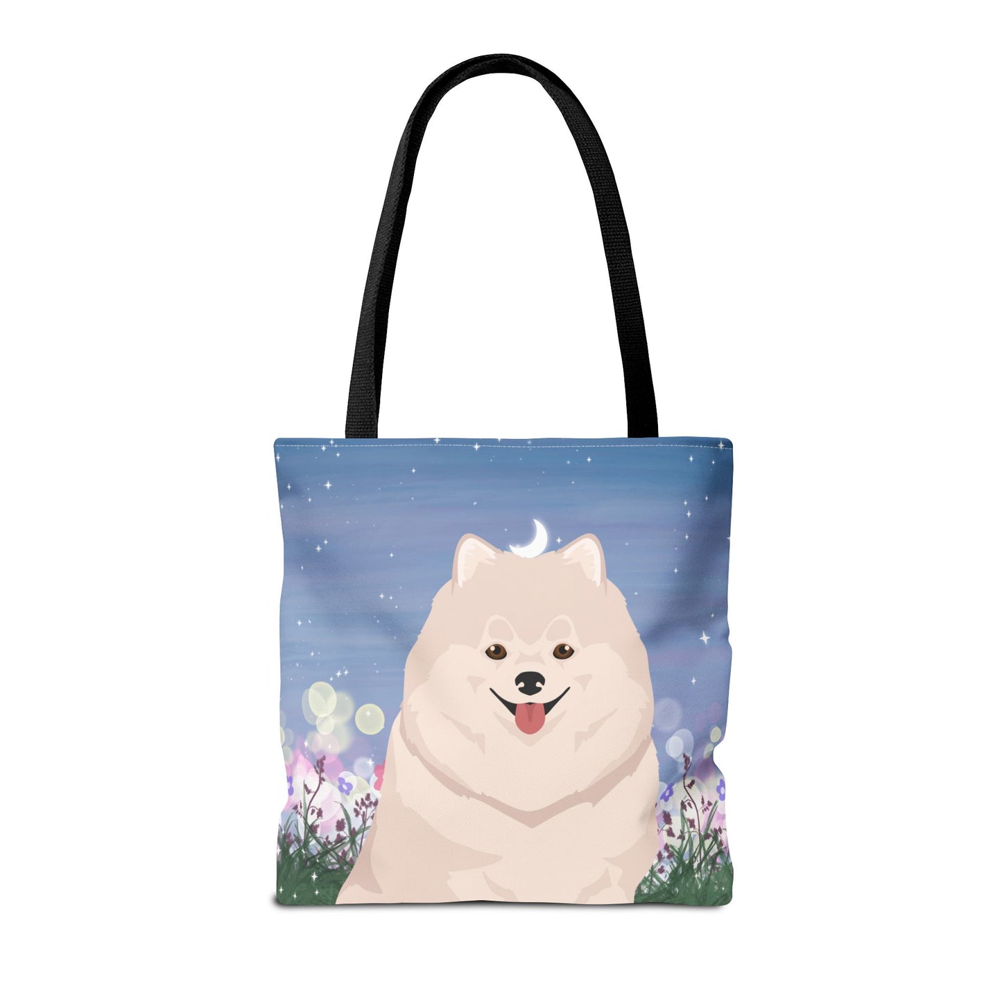 Pomeranian Dog Tote Bag 16x16