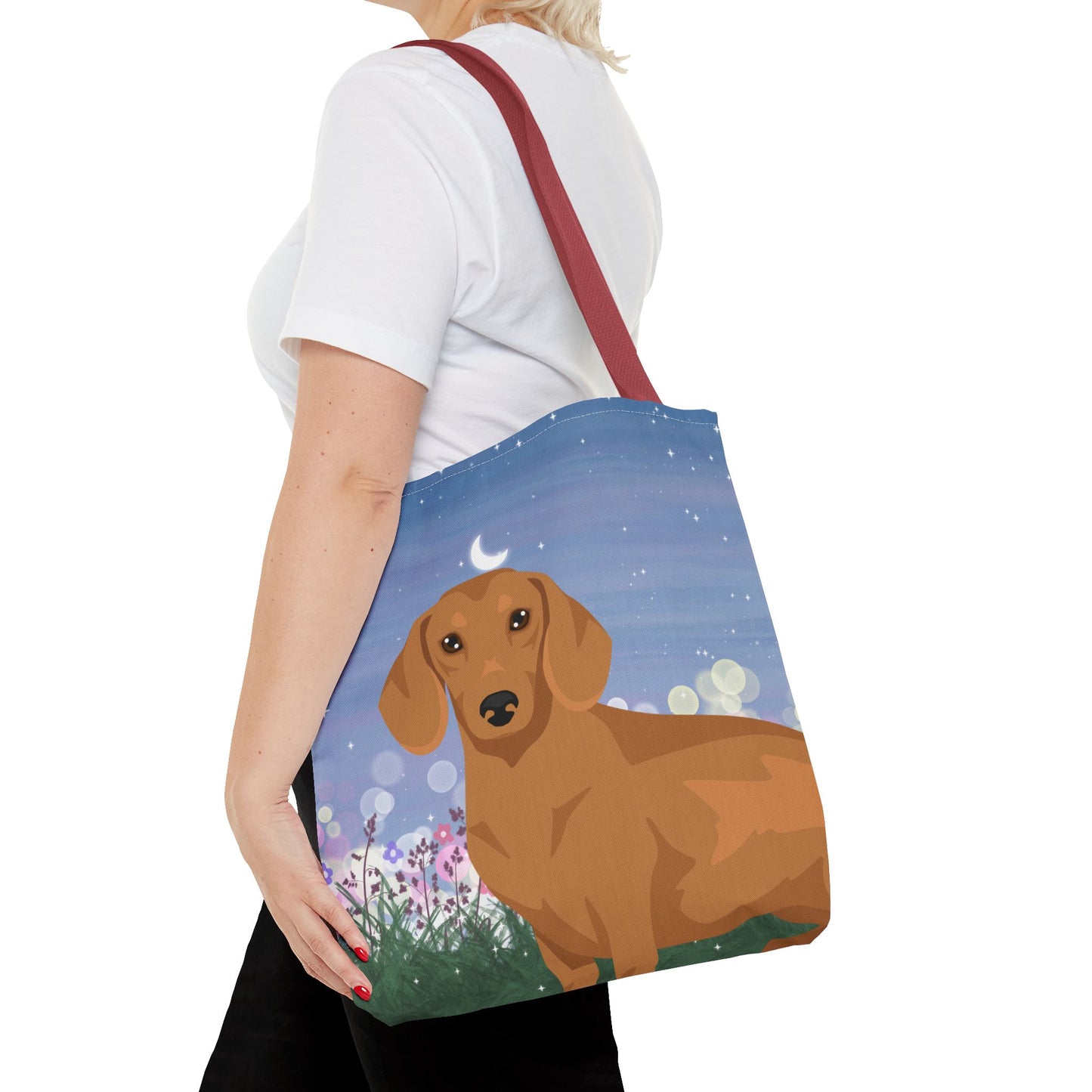 Dachshund Dog Tote Bag 16x16