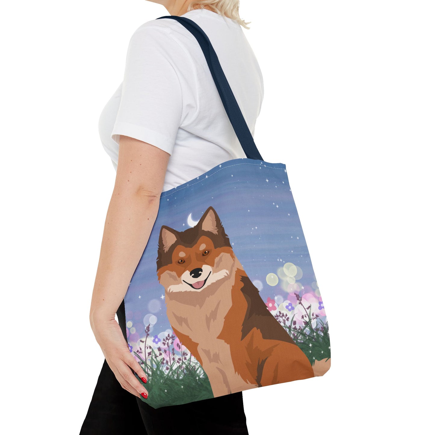 Nenets Herding Laika Dog Tote Bag 16x16