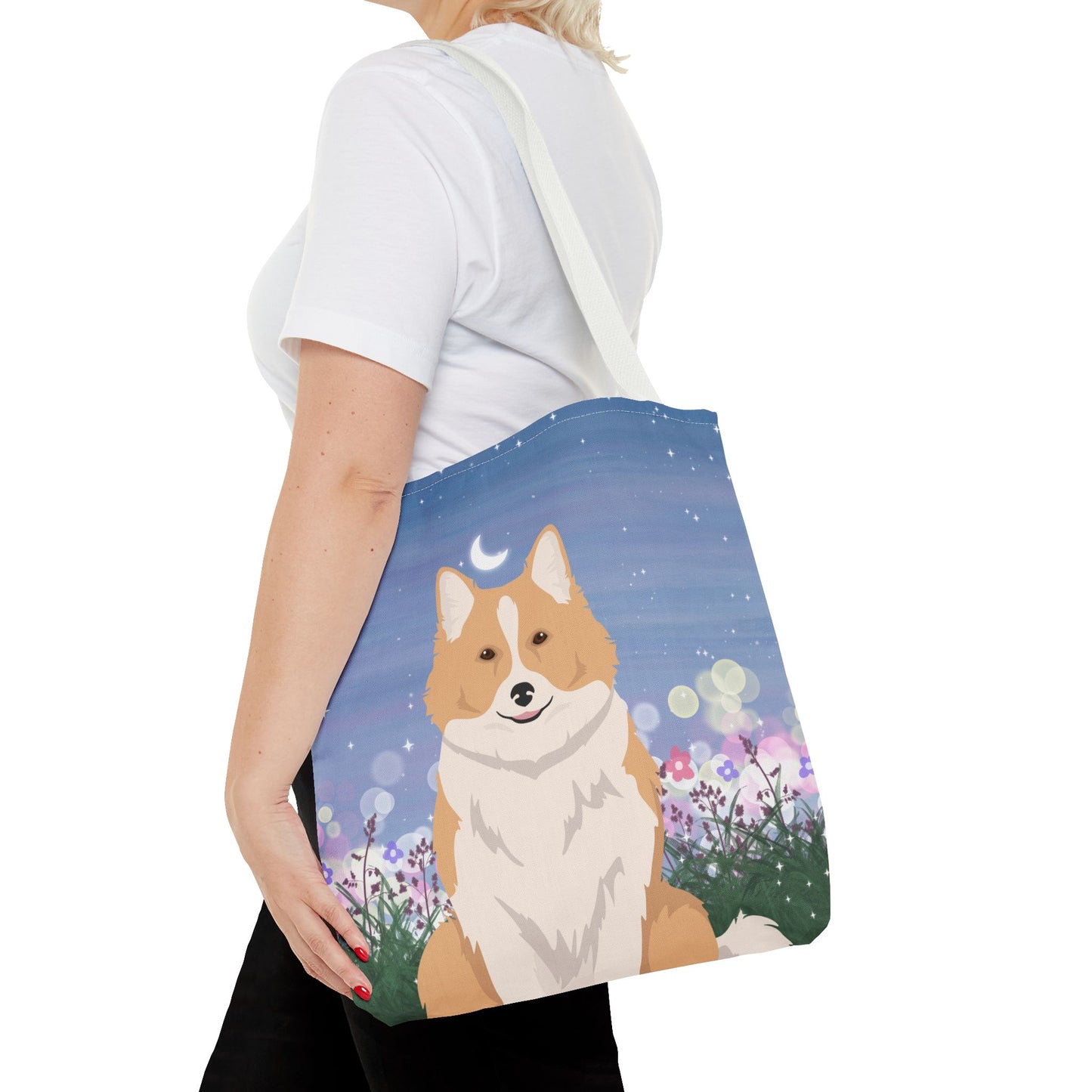 Icelandic Sheepdog Dog Tote Bag 16x16