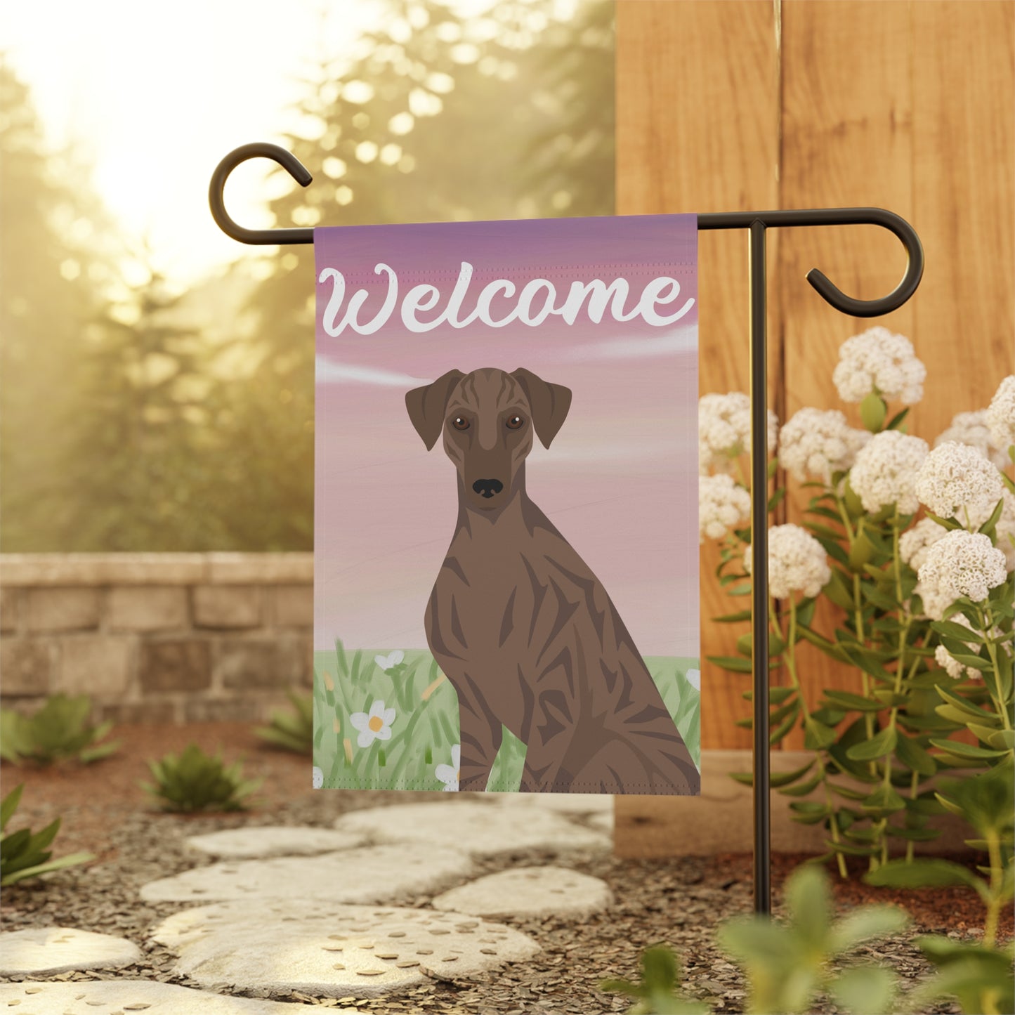 Sloughi Dog Welcome Garden Flag