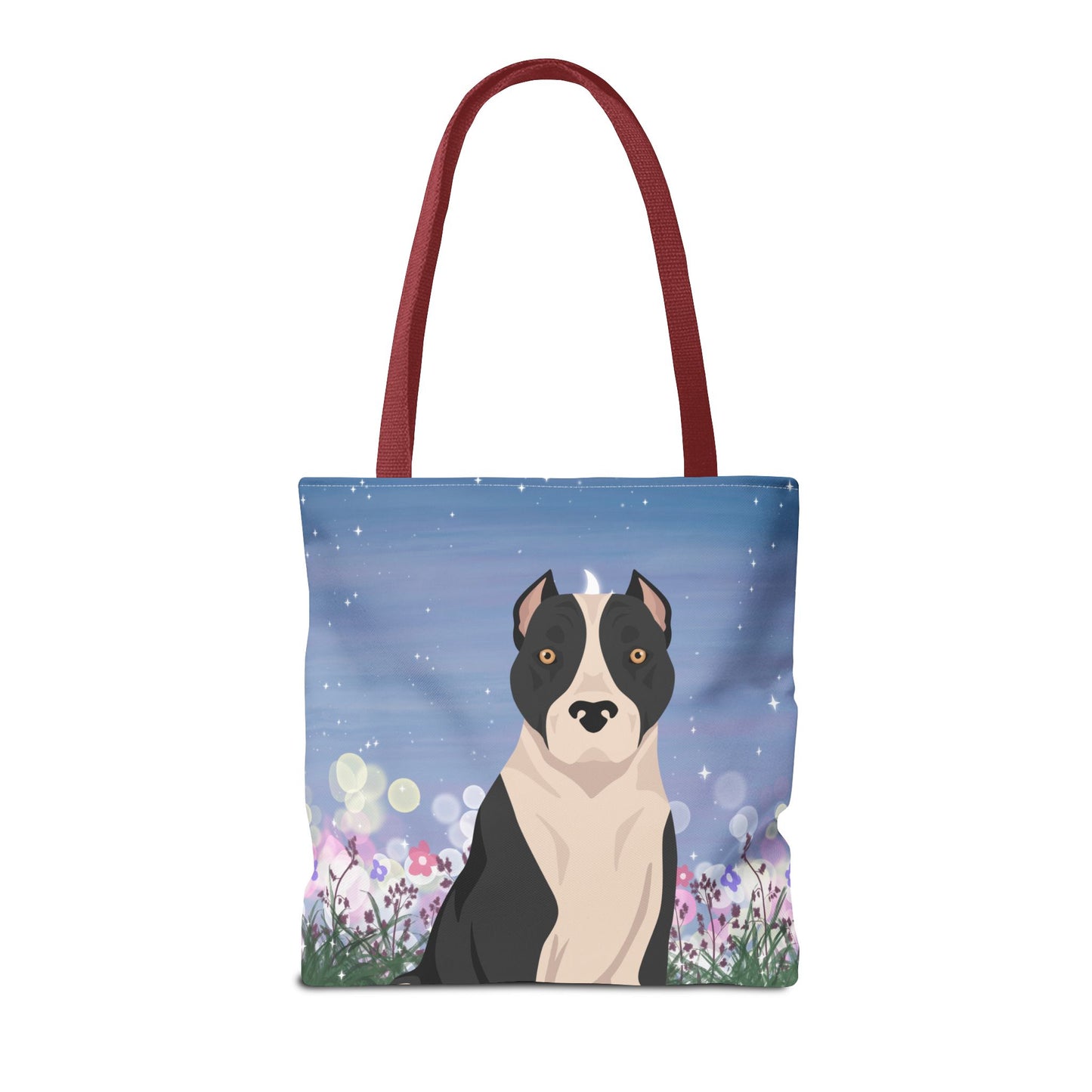 American Staffordshire Terrier Dog Tote Bag 16x16