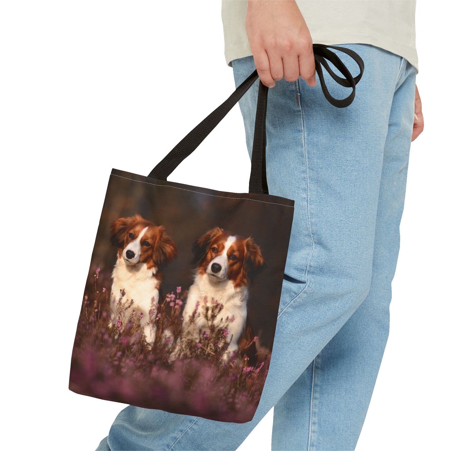 Kooikerhondje Dog Tote Bag, Dog Mom Gift
