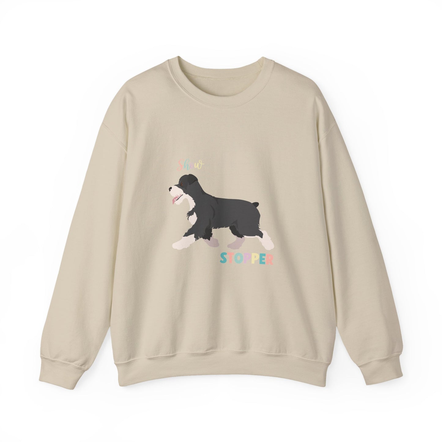 Schnauzer Dog Unisex Heavy Blend Crewneck Sweatshirt