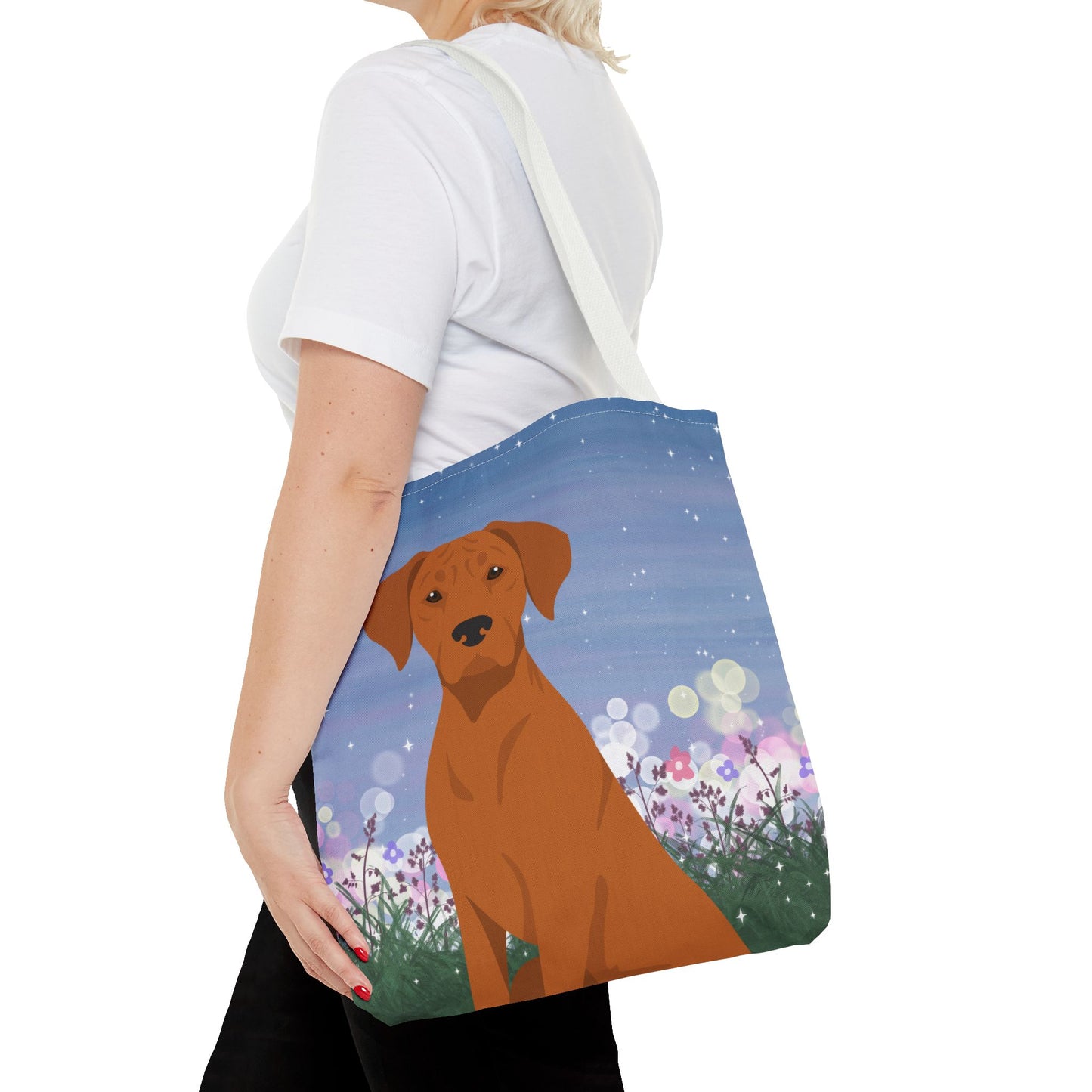 Rhodesian Ridgeback Dog Tote Bag 16x16