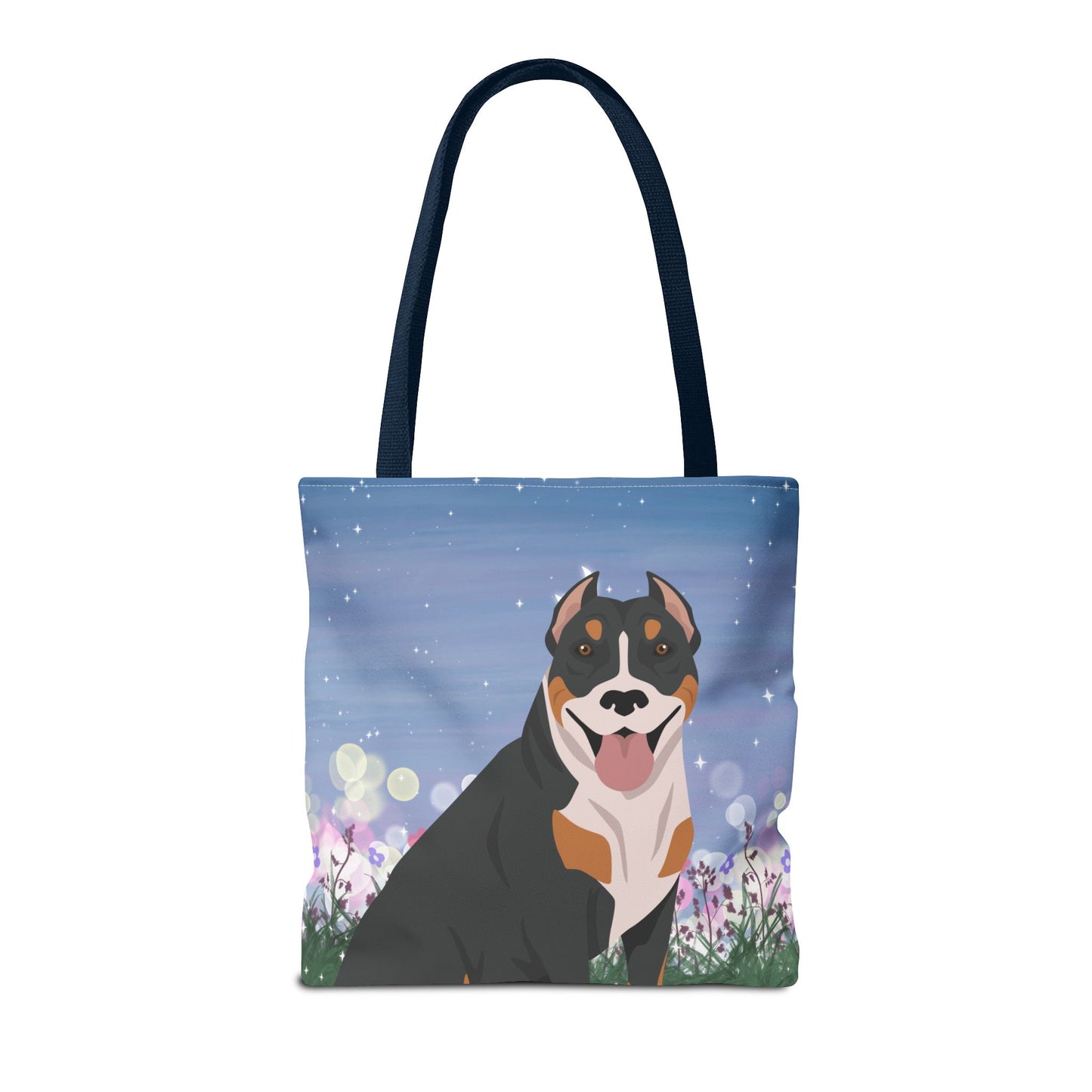 Pit Bull Dog Tote Bag 16x16