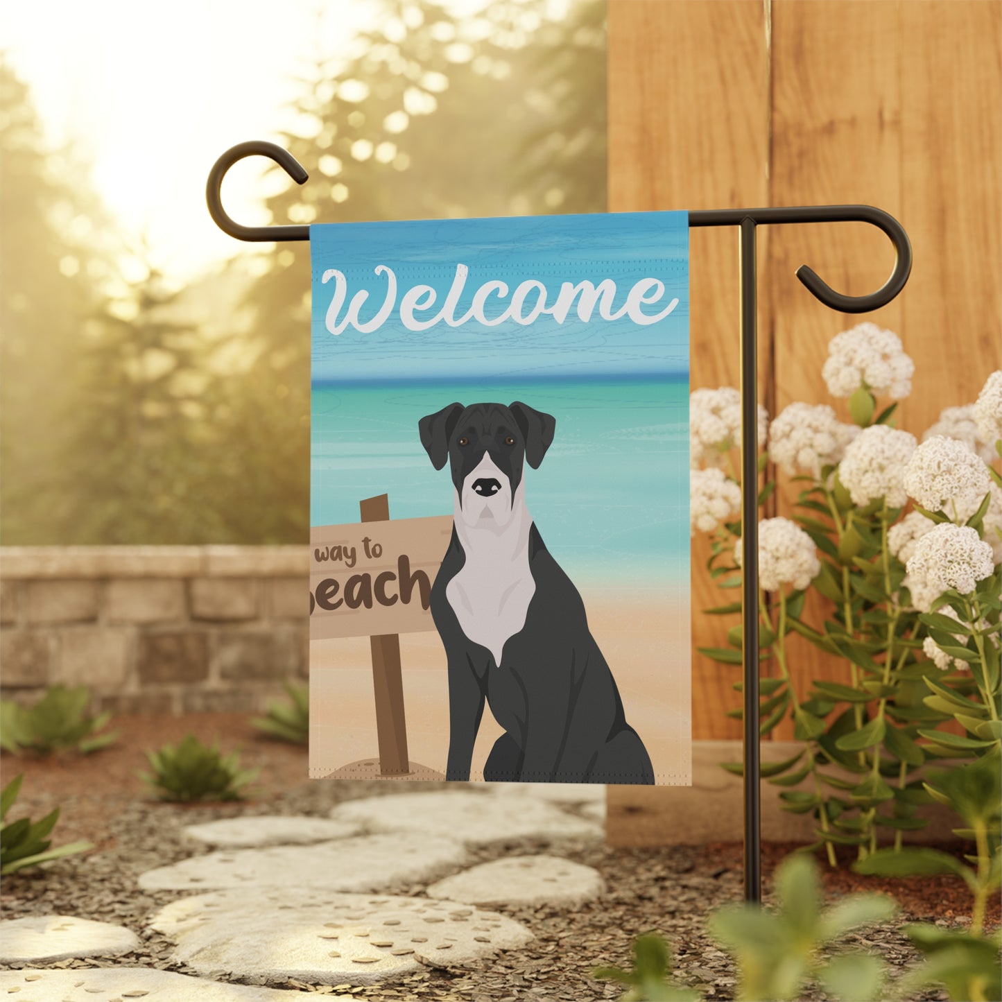 Great Dane Dog Garden Flag