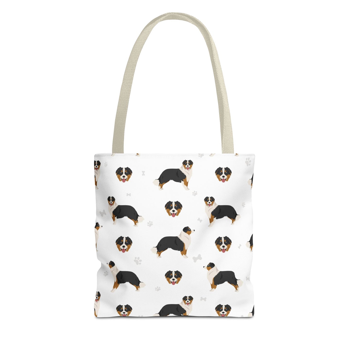 Australian Shepherd Dog Tote Bag, Aussie Dog Mom Gift