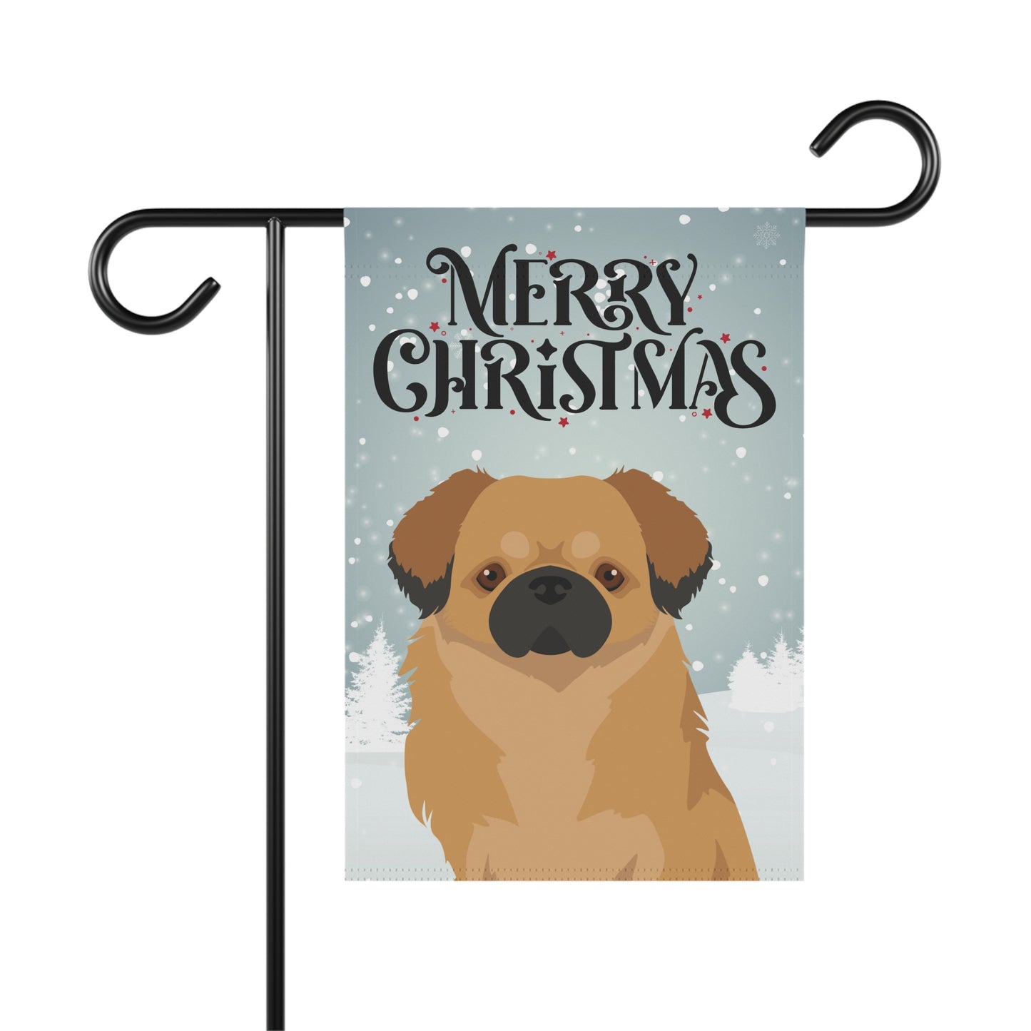Tibetan Spaniel Dog Garden Flag