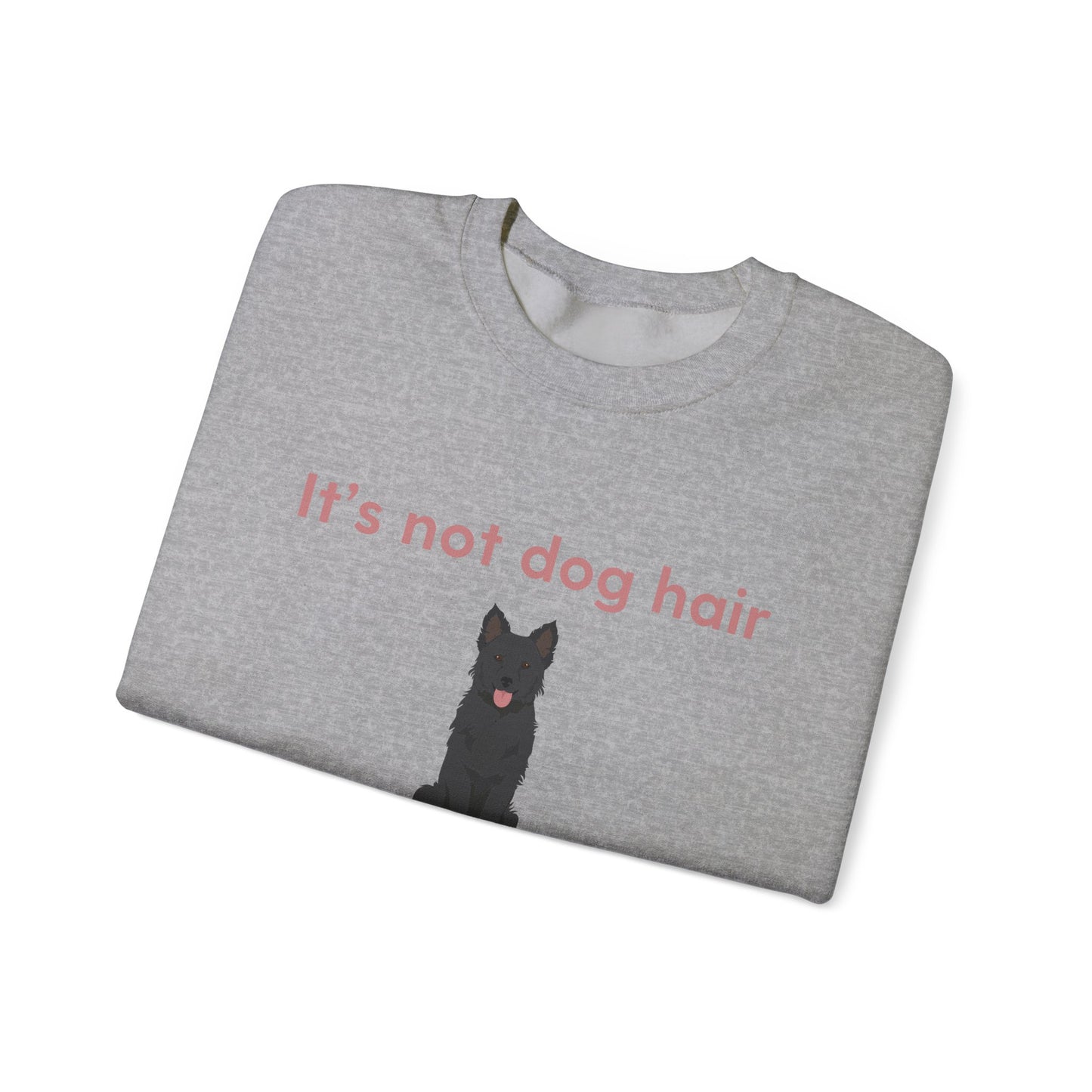 Mudi Dog Glitter Funny Unisex Heavy Blend Crewneck Sweatshirt, Mudi Mom, Mudi Gift, Mudi Lover